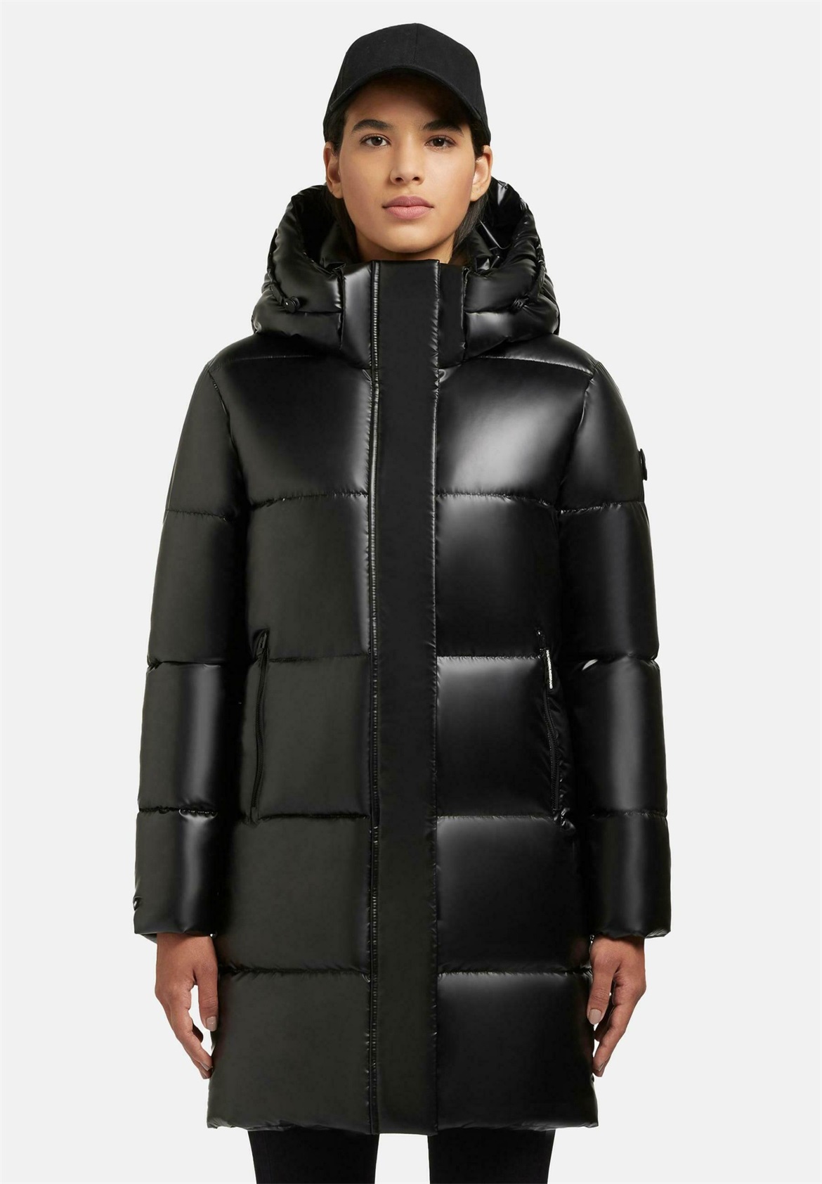 khujo HAYA - Wintermantel - black/schwarz