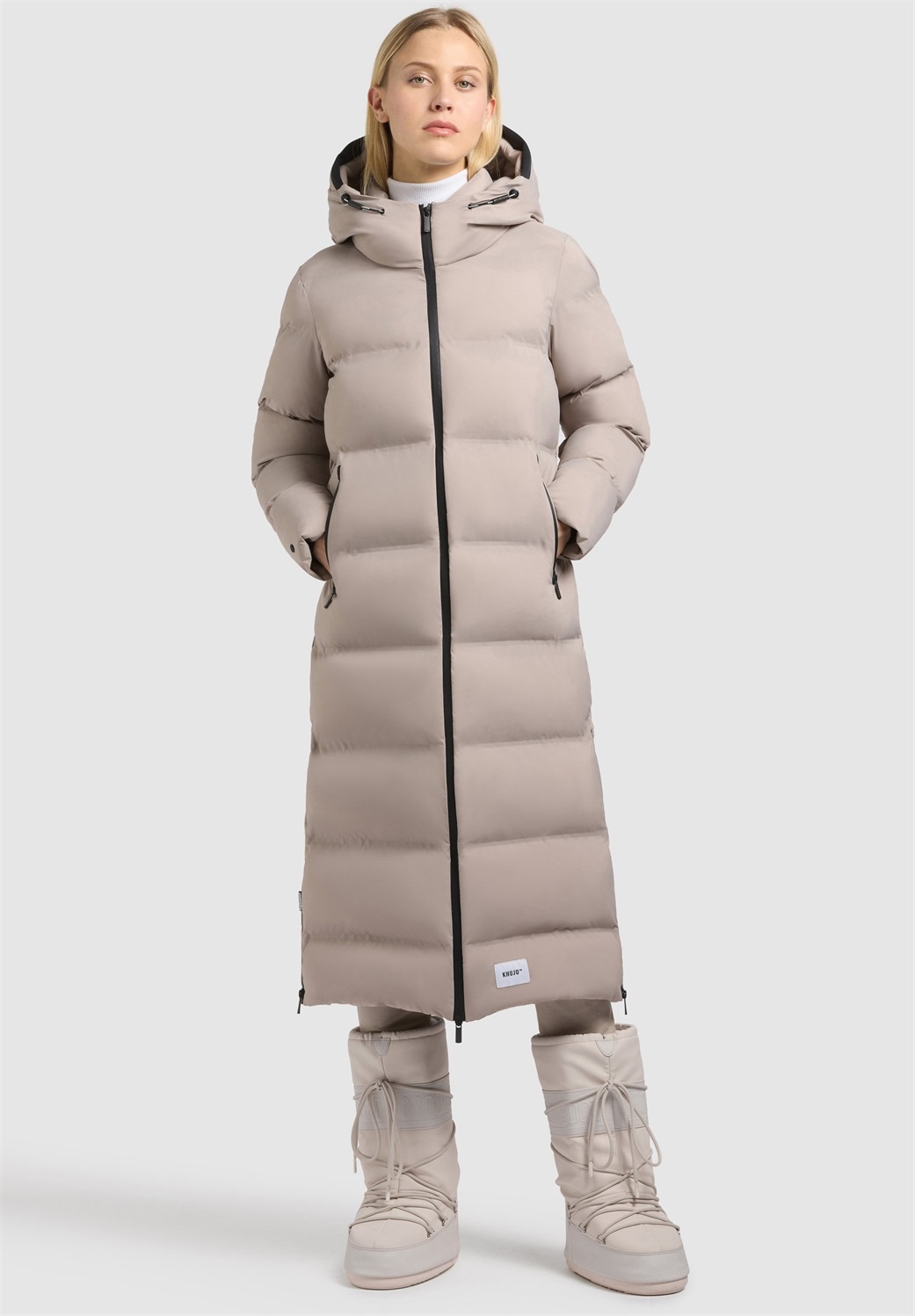 khujo LAREA3 - Wintermantel - dusty rose/rosa