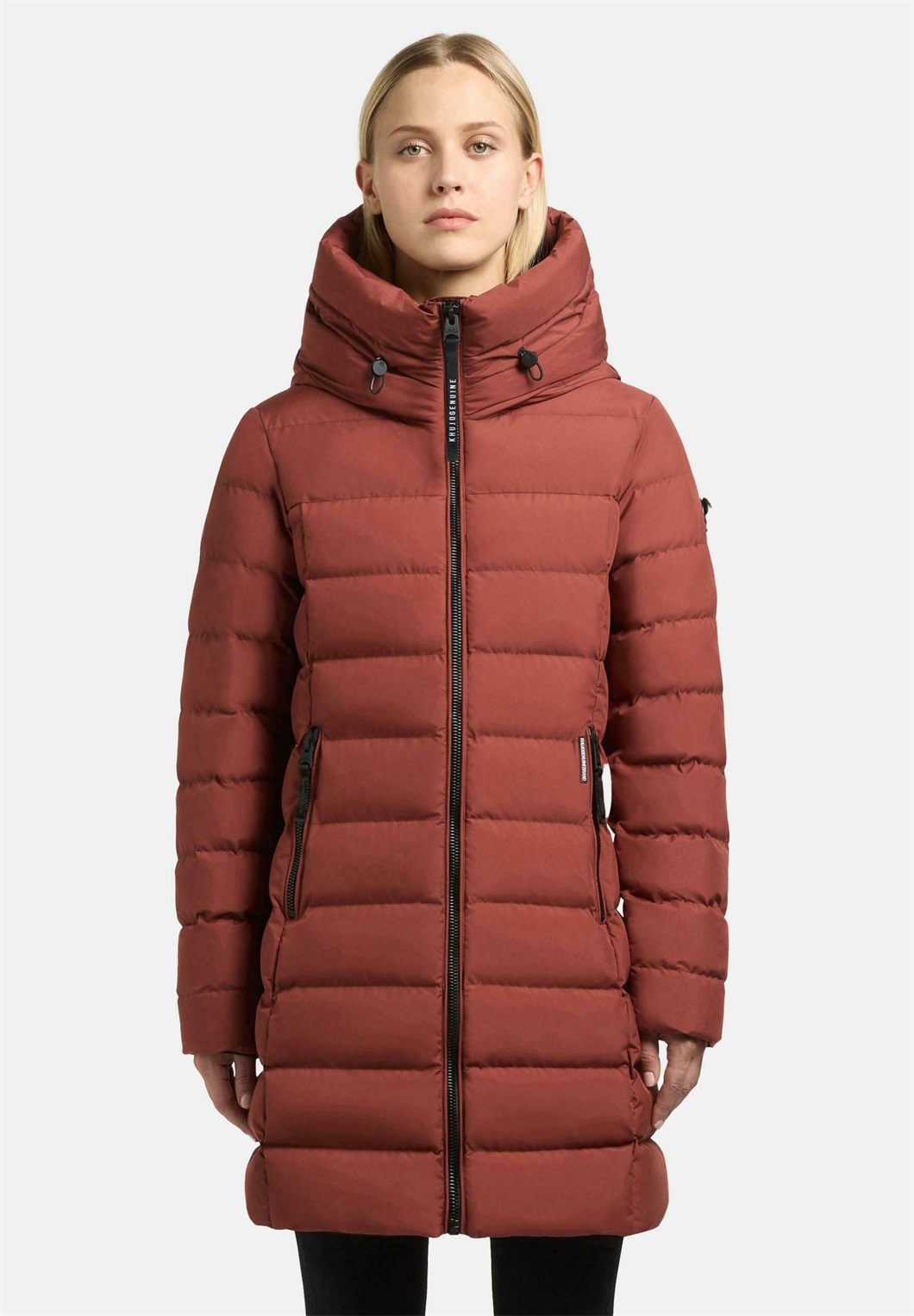 khujo STEPP NEKAR - Wintermantel - dark red/dunkelrot