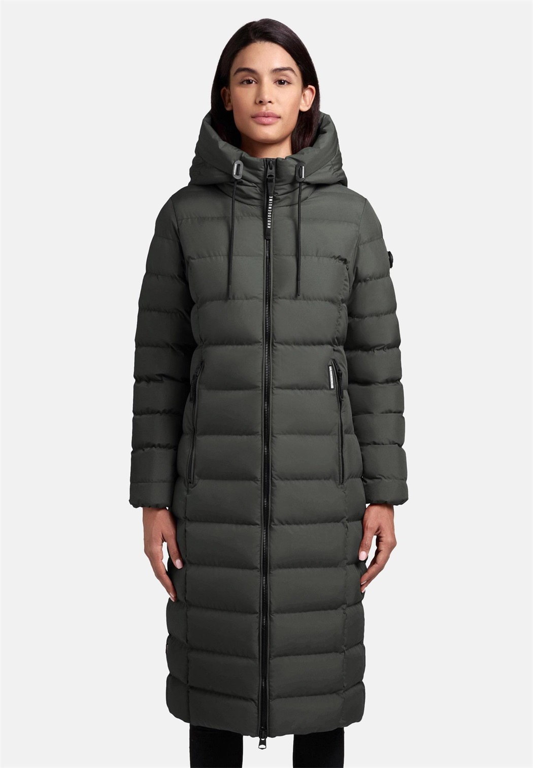 khujo SIMMIE-YM - Wintermantel - foam green/hellgrün