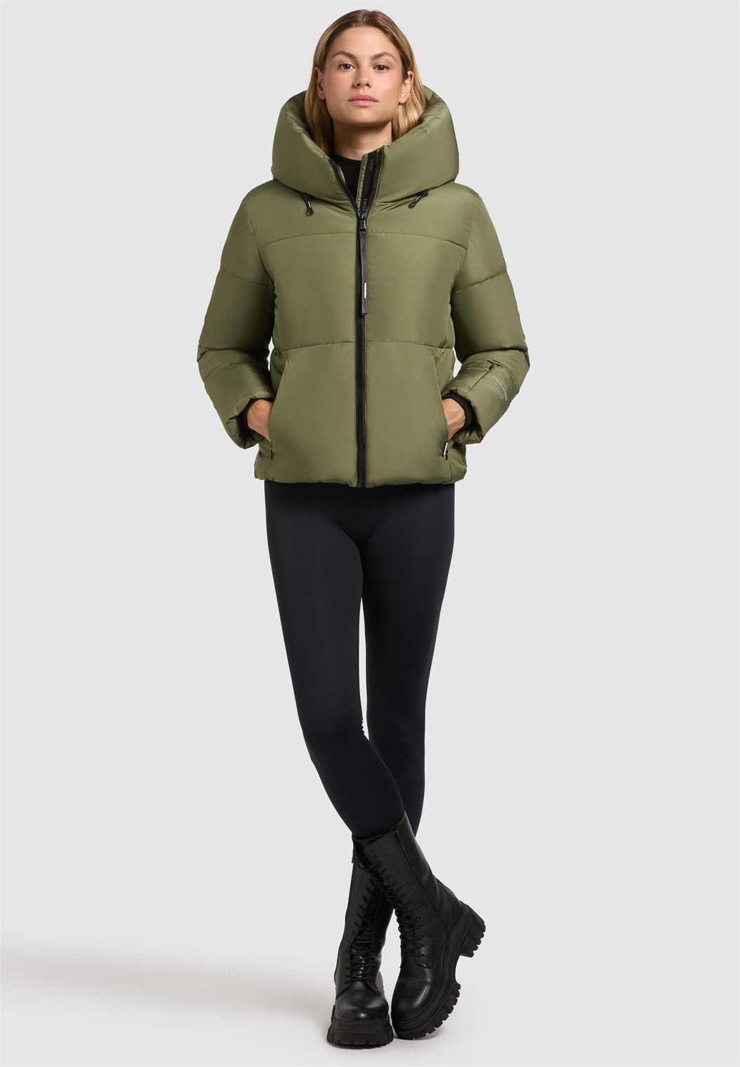 khujo AUDREY MATT - Winterjacke - fern green/grün