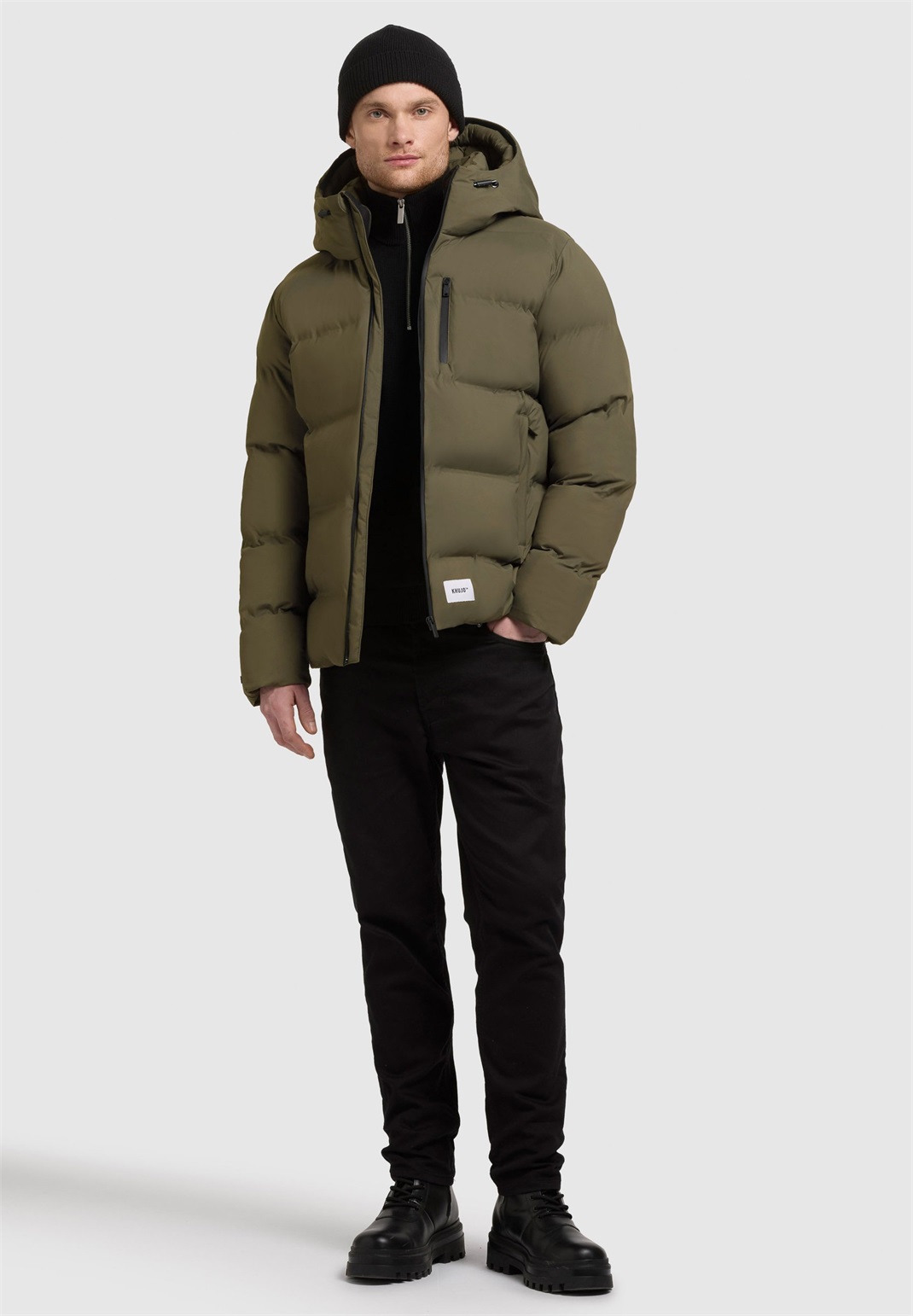 khujo SILAS3 - Winterjacke - light moss green/hellgrün