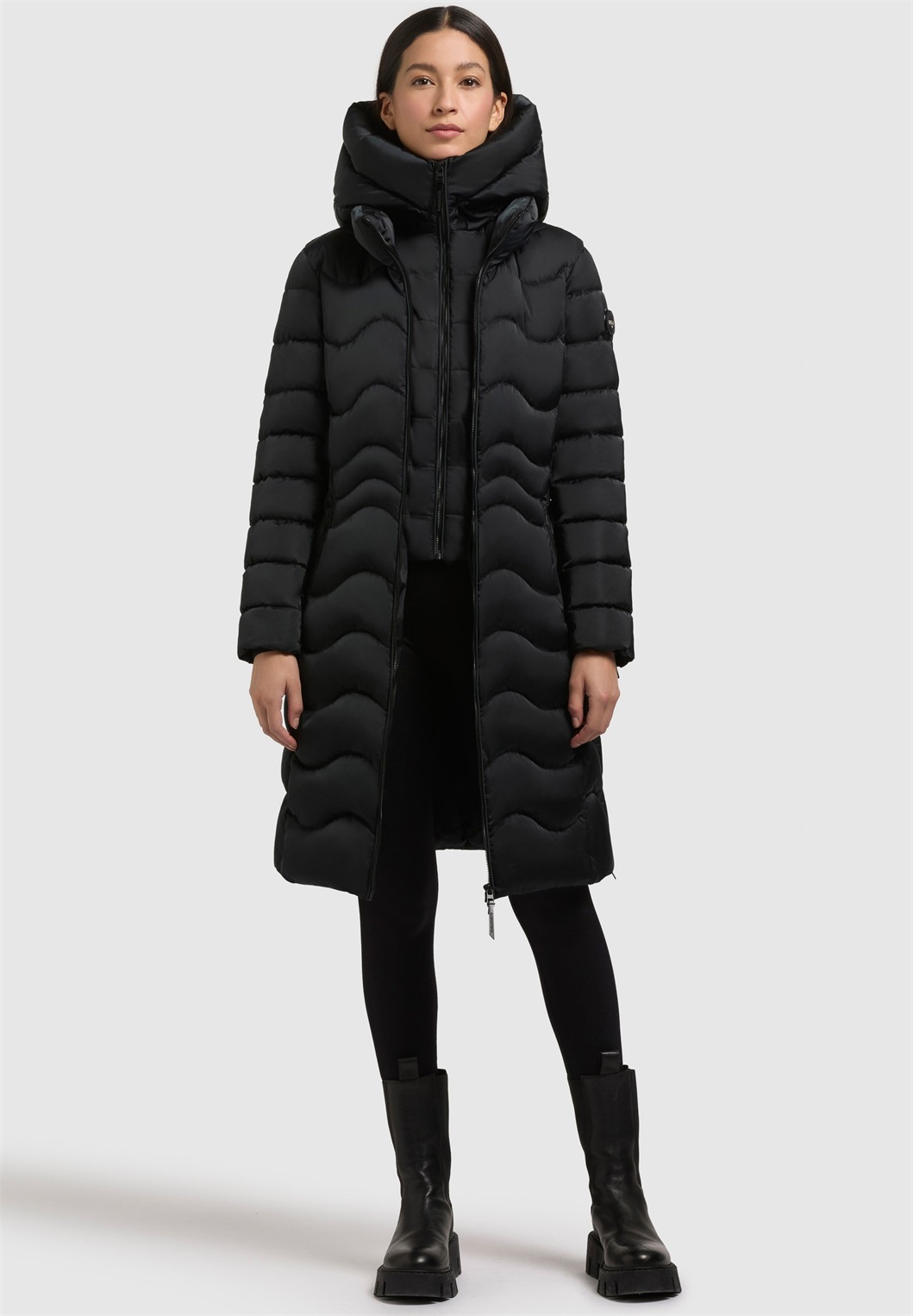 khujo MIRA - Wintermantel - obrage grey/dunkelgrau