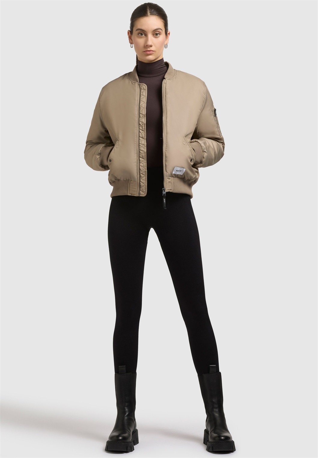 khujo KASIA - Bomberjacke - bomber beige/beige