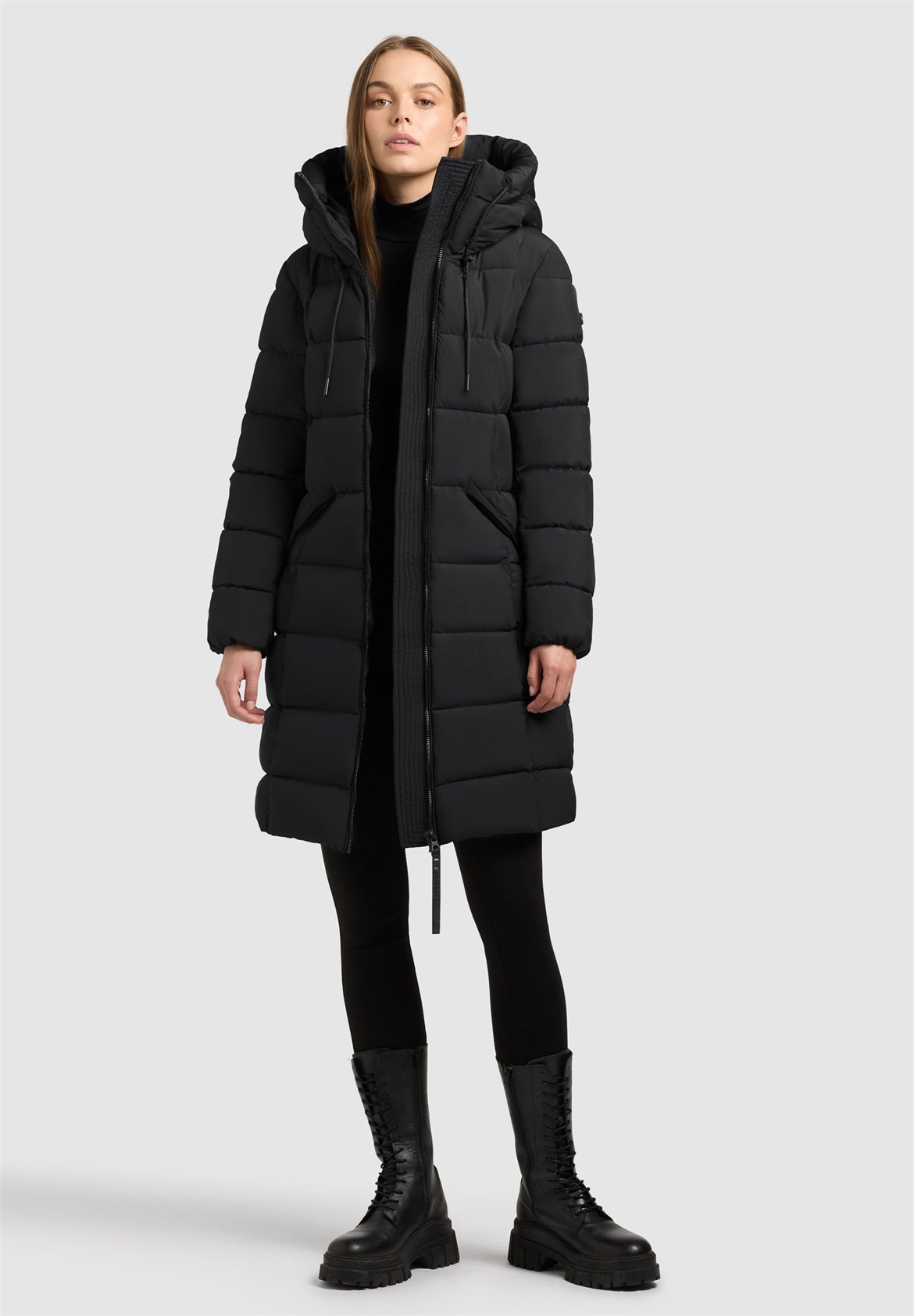 khujo ARLENE - Wintermantel - black/schwarz