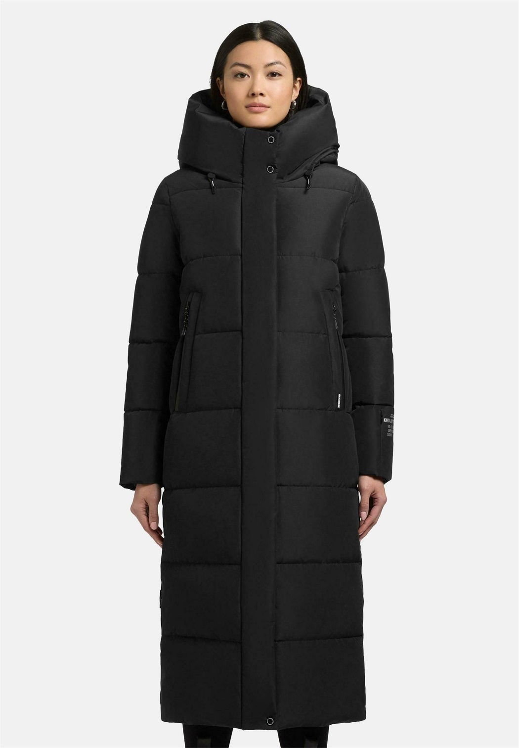 khujo SOULANI MATT - Wintermantel - black/schwarz