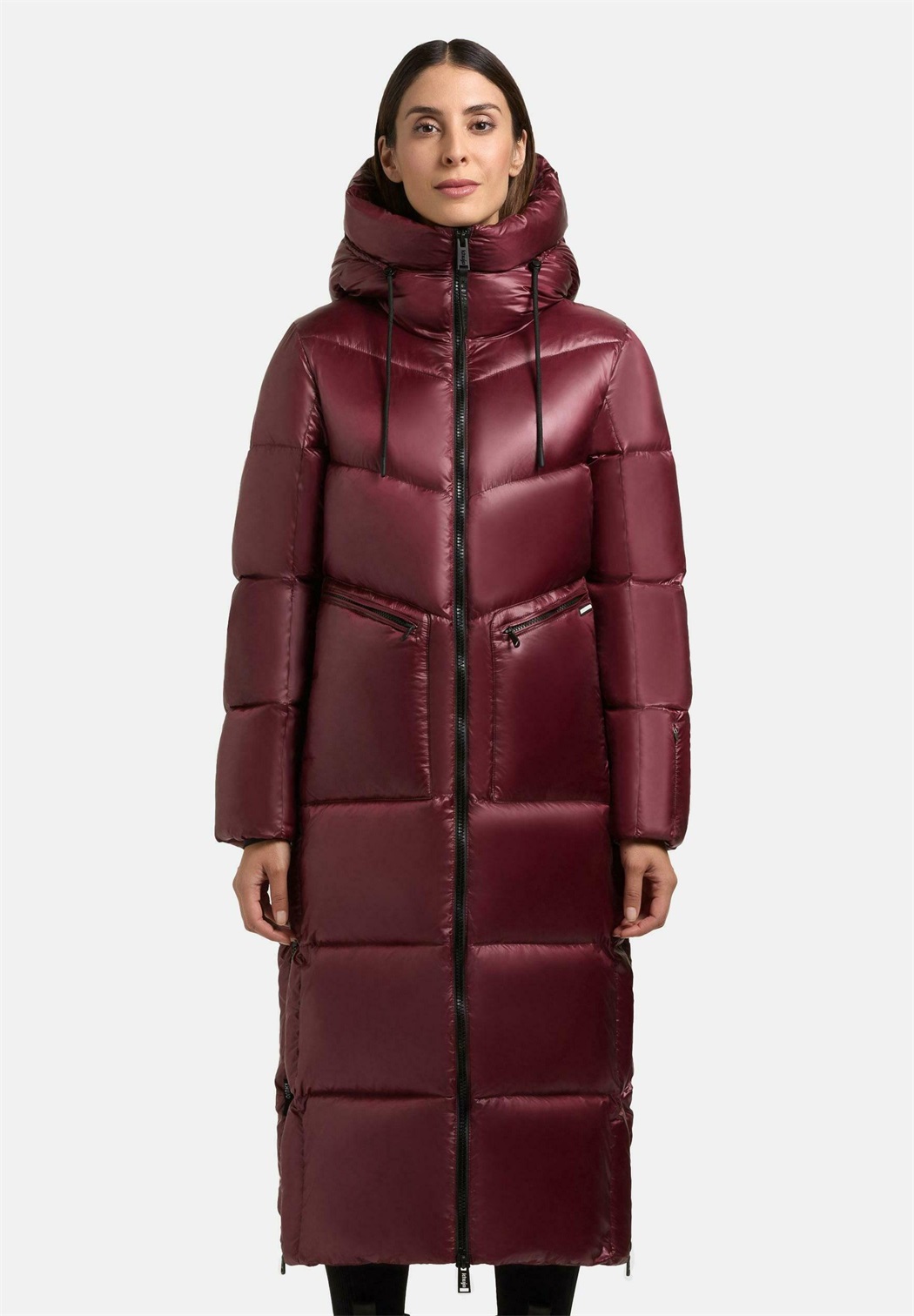 khujo TONIA - Wintermantel - mahagoni red/bordeaux