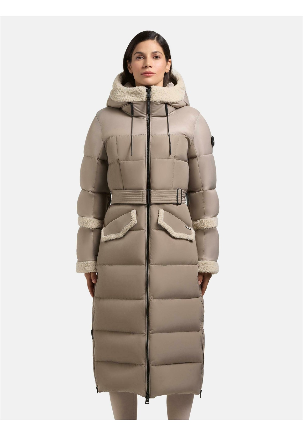 khujo JULITA - Wintermantel - greige/beige