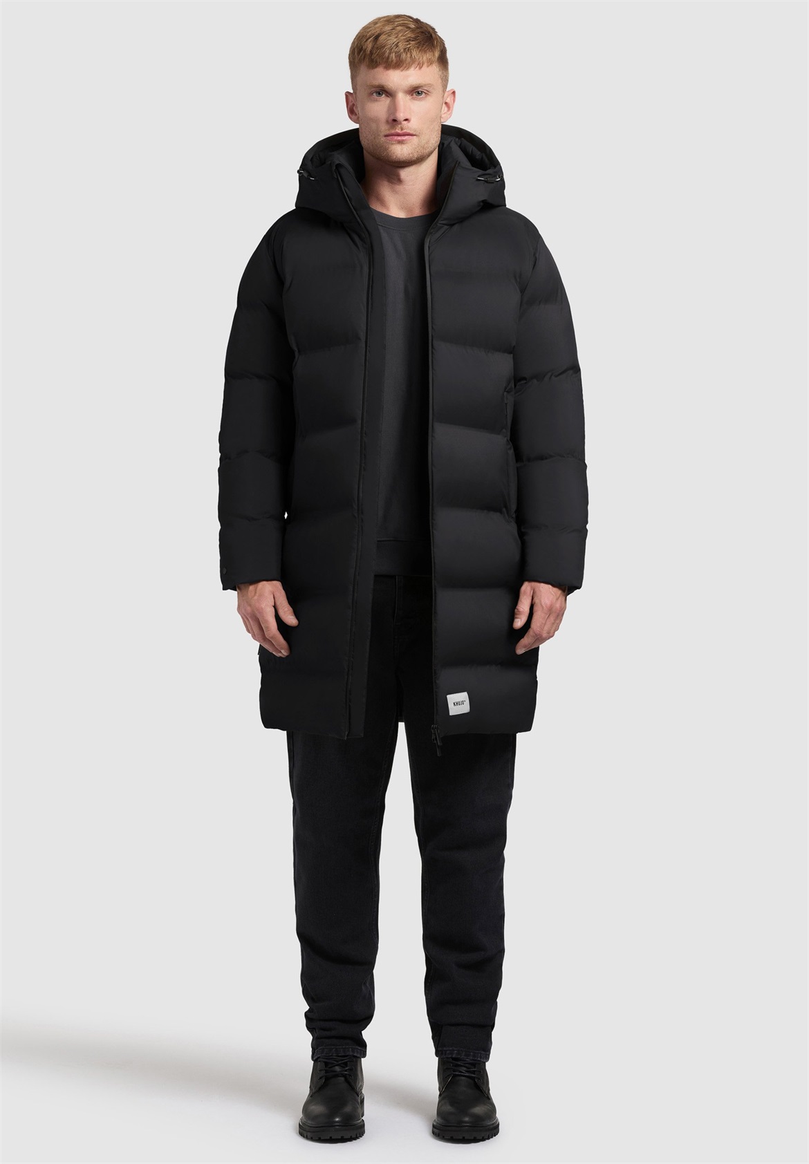 khujo CAIUS2 - Wintermantel - black/schwarz