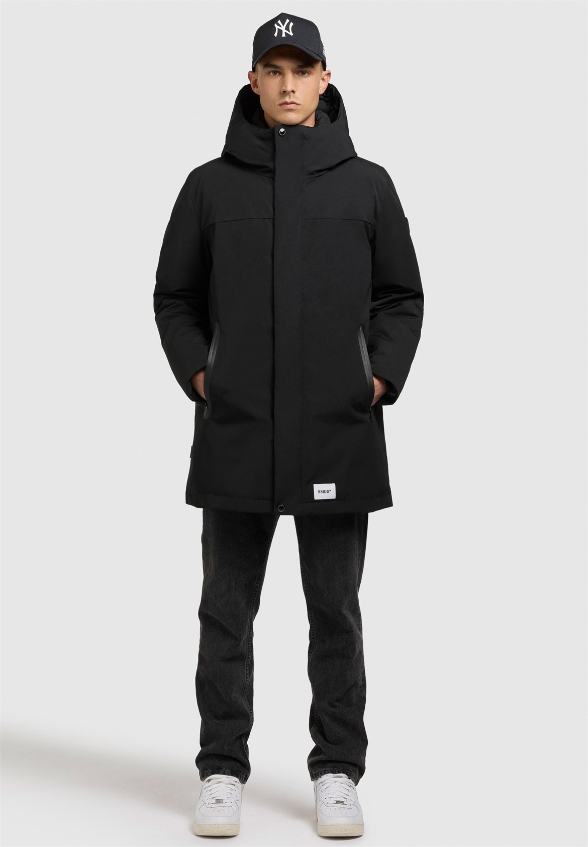 khujo KANN - Wintermantel - black/schwarz