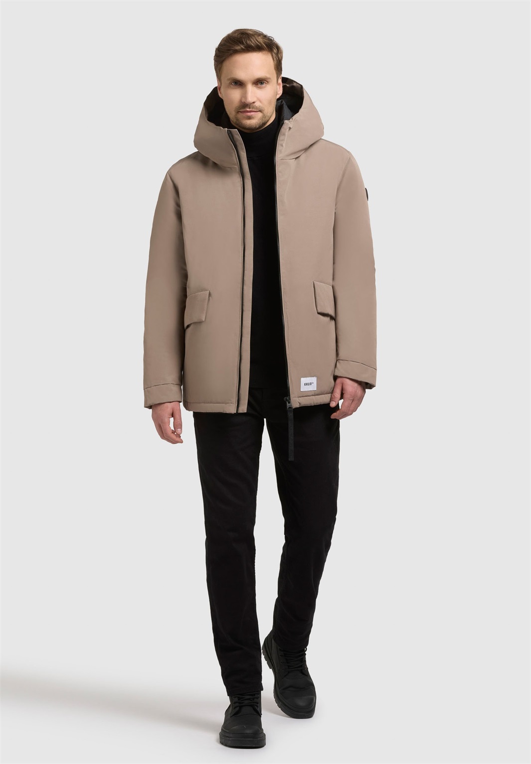 khujo OREG - Winterjacke - greige/beige