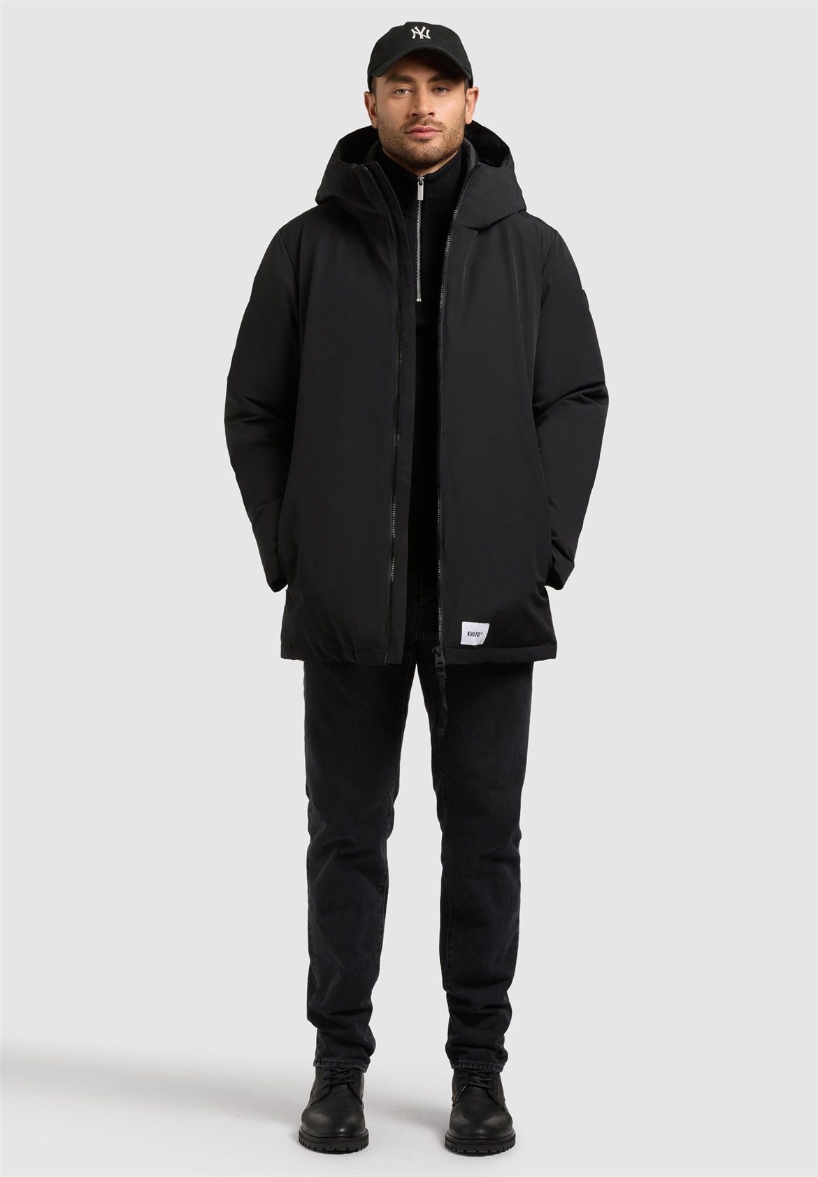 khujo NEDD - Wintermantel - black/schwarz