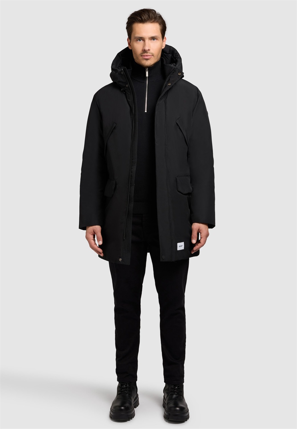 khujo FIGARO - Parka - black/schwarz