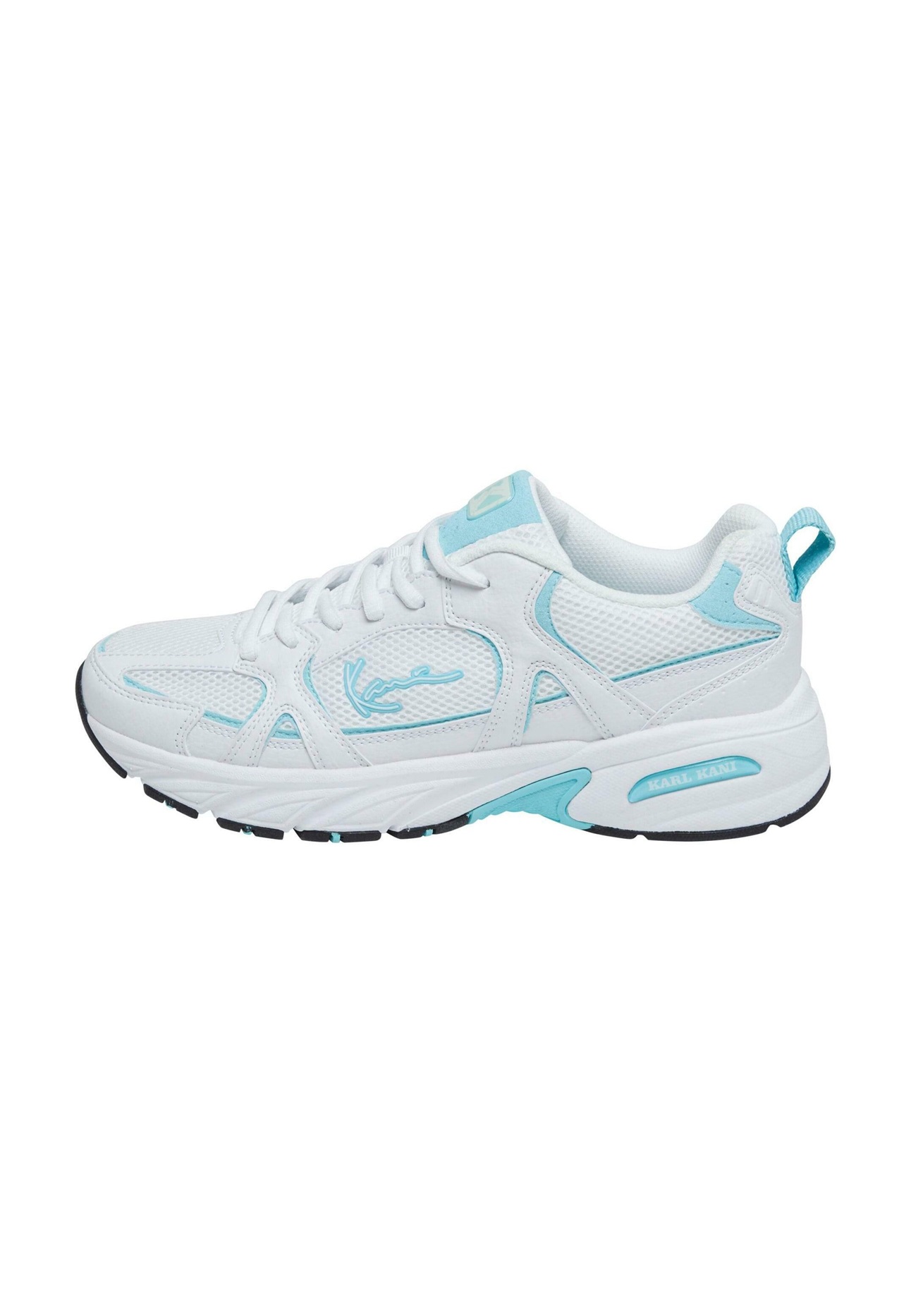 Karl Kani PRIME RUNNER - Sneaker low - white ice/blau