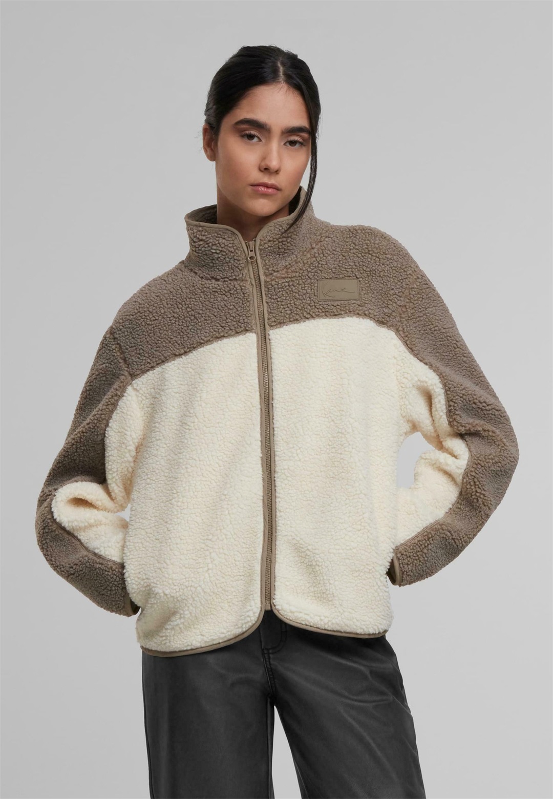 Karl Kani SIGNATURE - Winterjacke - vanilla taupe/taupe