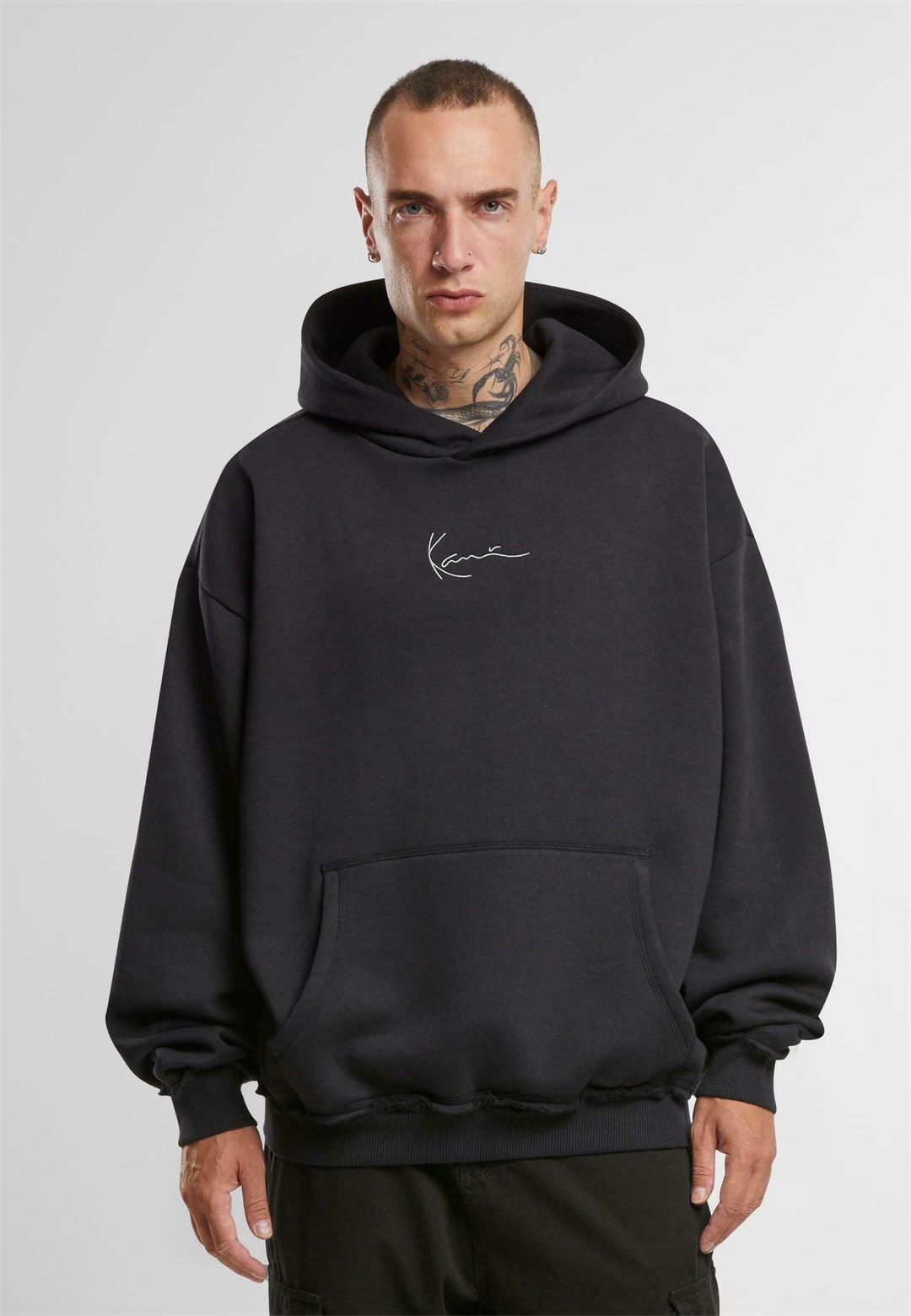 Karl Kani Kapuzenpullover - black/schwarz
