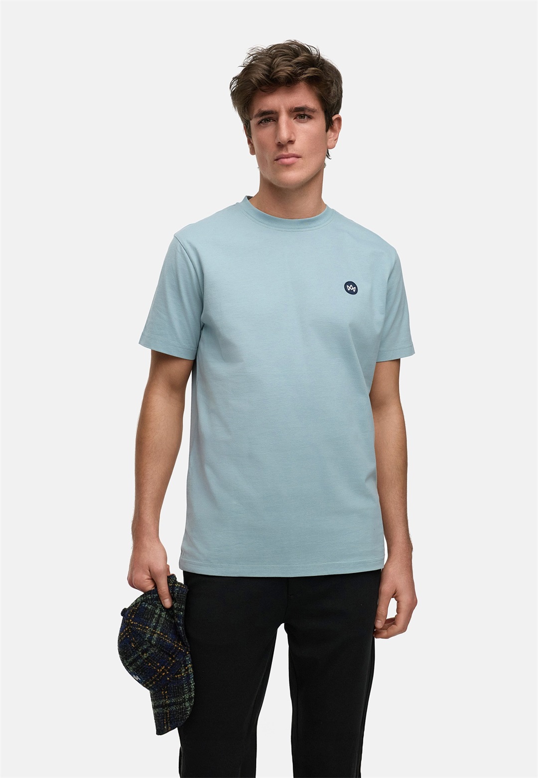 Kronstadt TIMMI - T-Shirt print - stone blue/hellblau