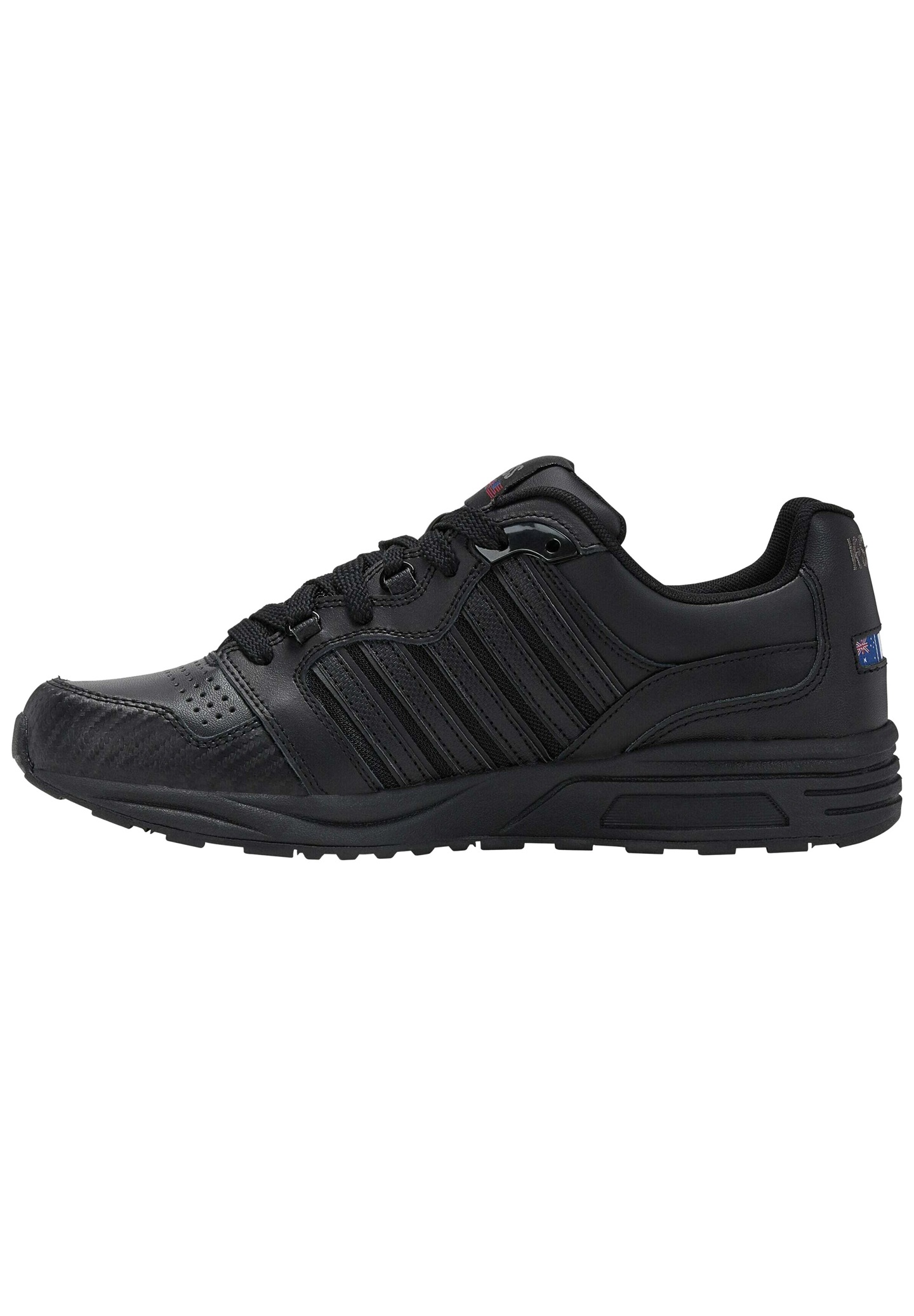 K-SWISS RANNELL - Sneaker low - black black sulphur/schwarz