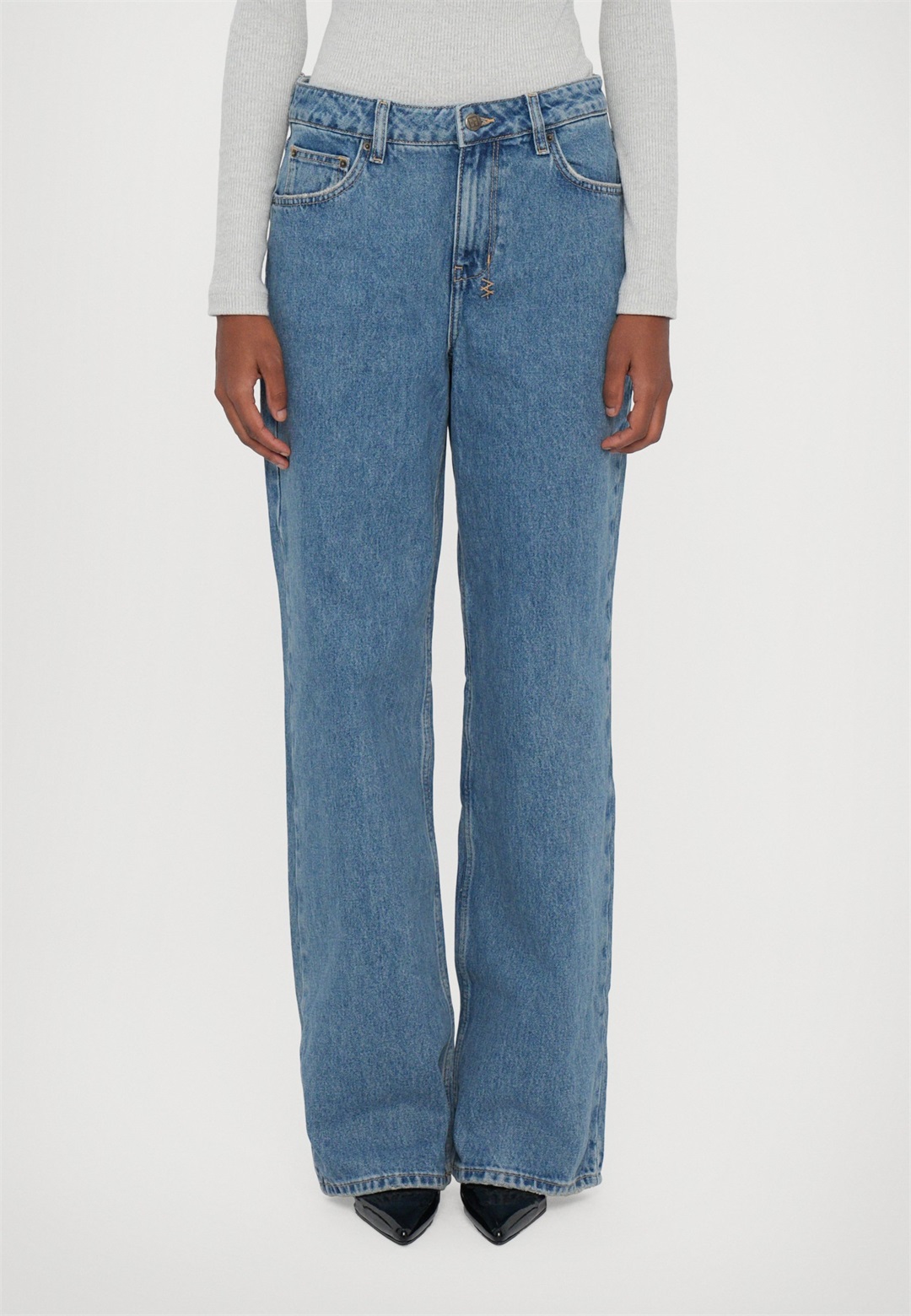 Ksubi LOW RIDER HERITAGE - Mom Jeans - denim/blue denim
