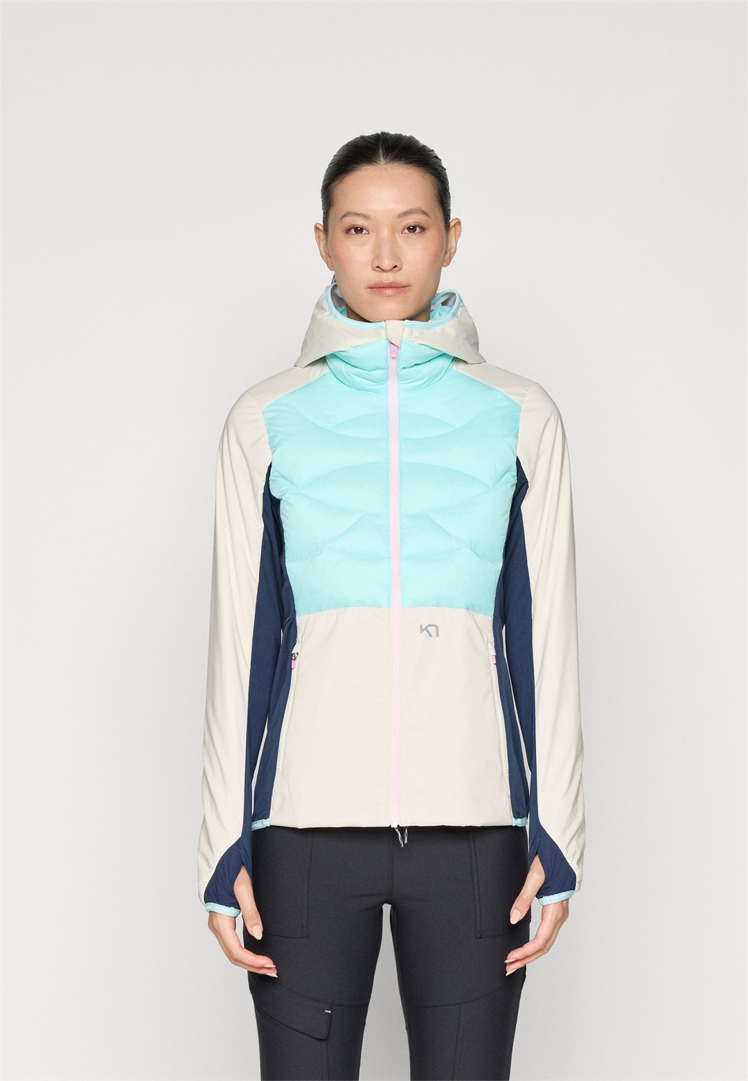 Kari Traa TIRILL THERMAL JACKET - Daunenjacke - bright turquoise/hellblau