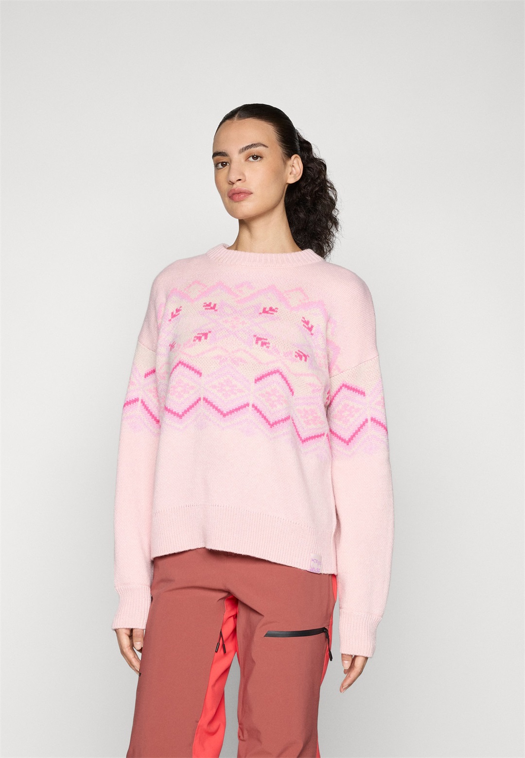 Kari Traa RACHEL SWEATER - Strickpullover - gum/pink