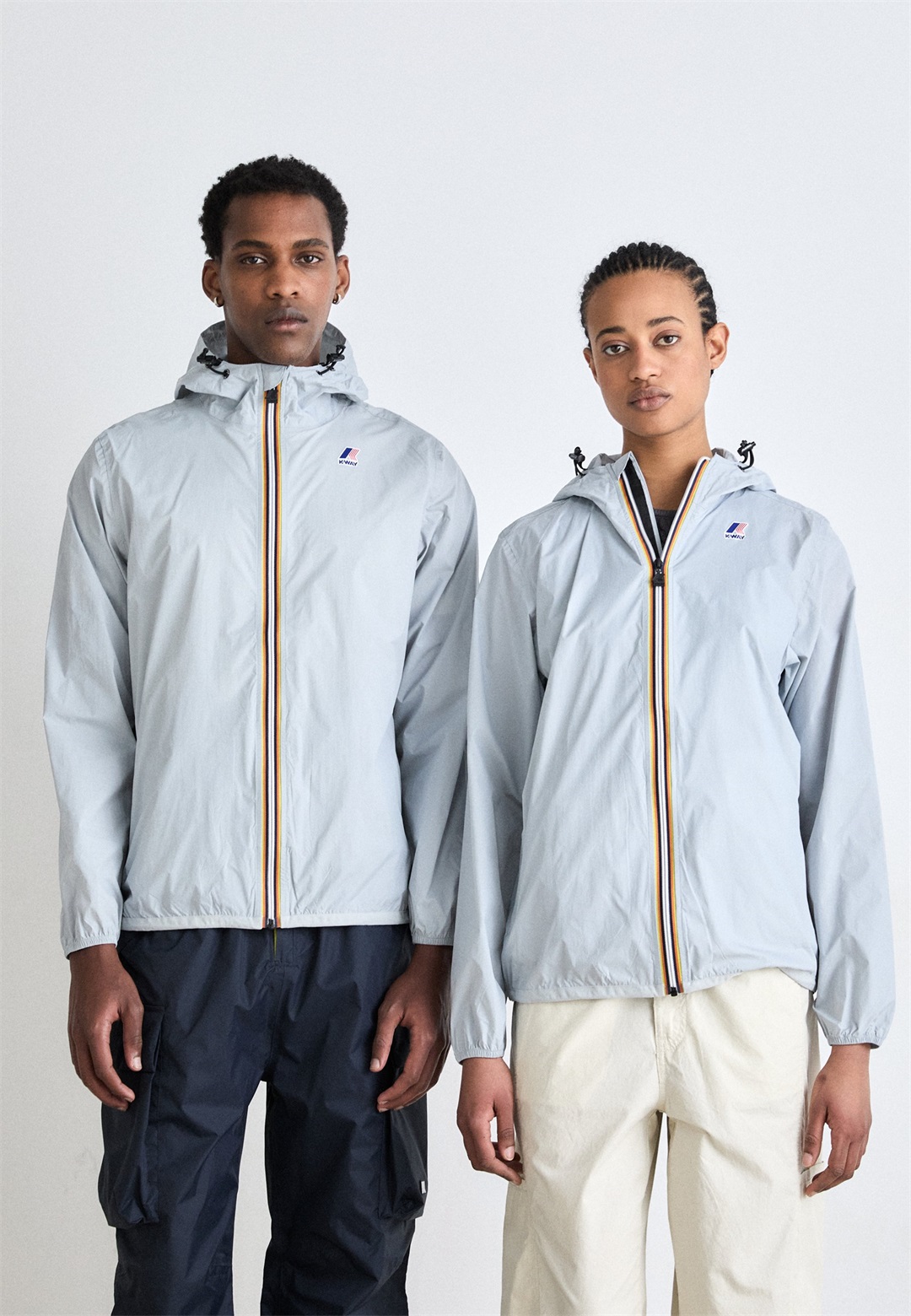 K-Way LE VRAI CLAUDE UNISEX - Leichte Jacke - grey/grau