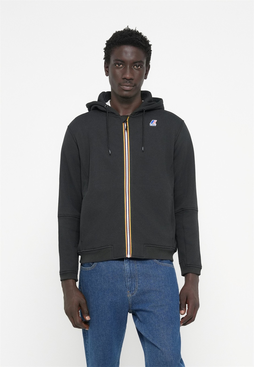 K-Way PROSPER UNISEX - Sweatjacke - black pure/schwarz