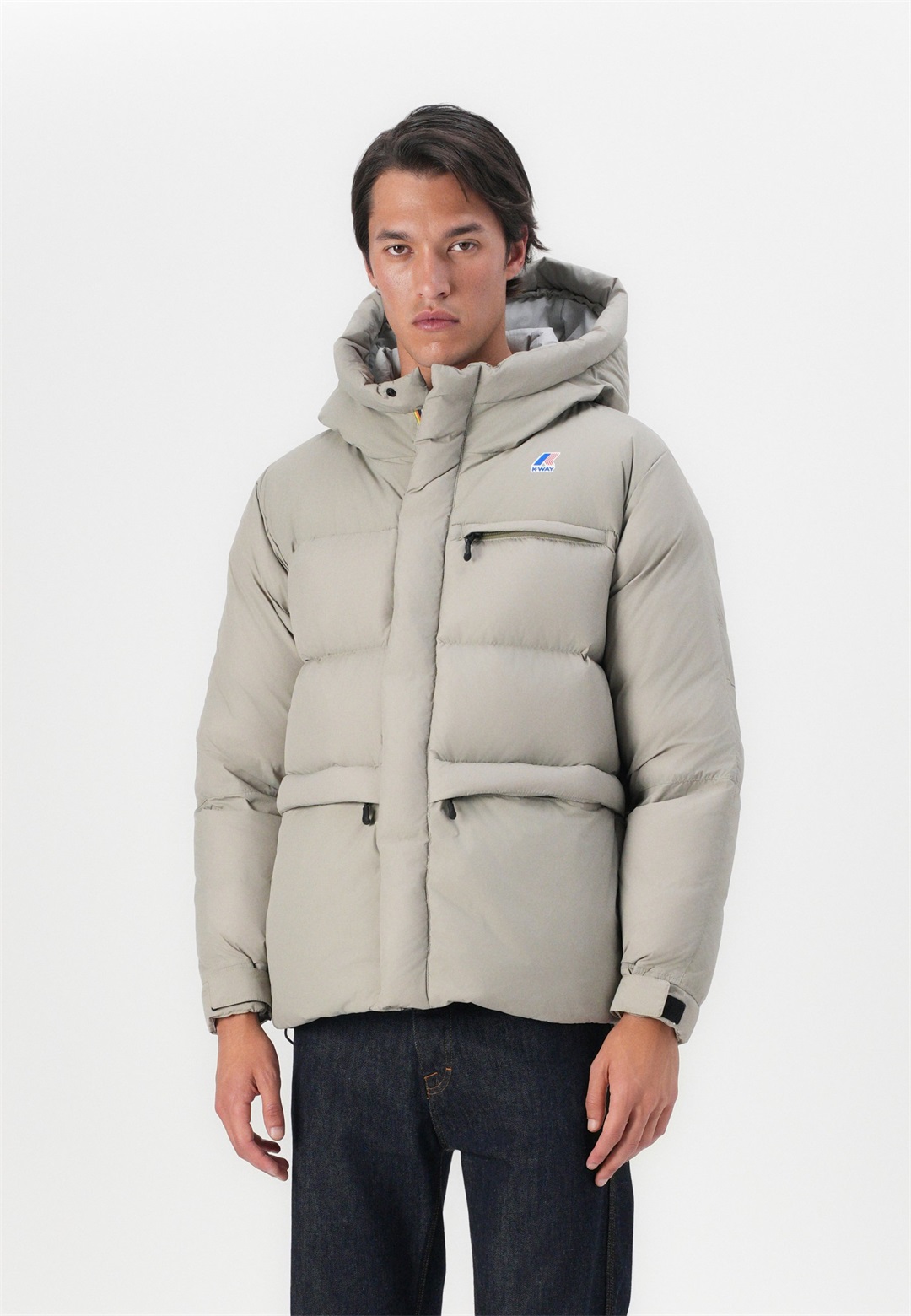 K-Way LE VRAI AURELE HEAVY UNISEX - Daunenjacke - green oak/grün