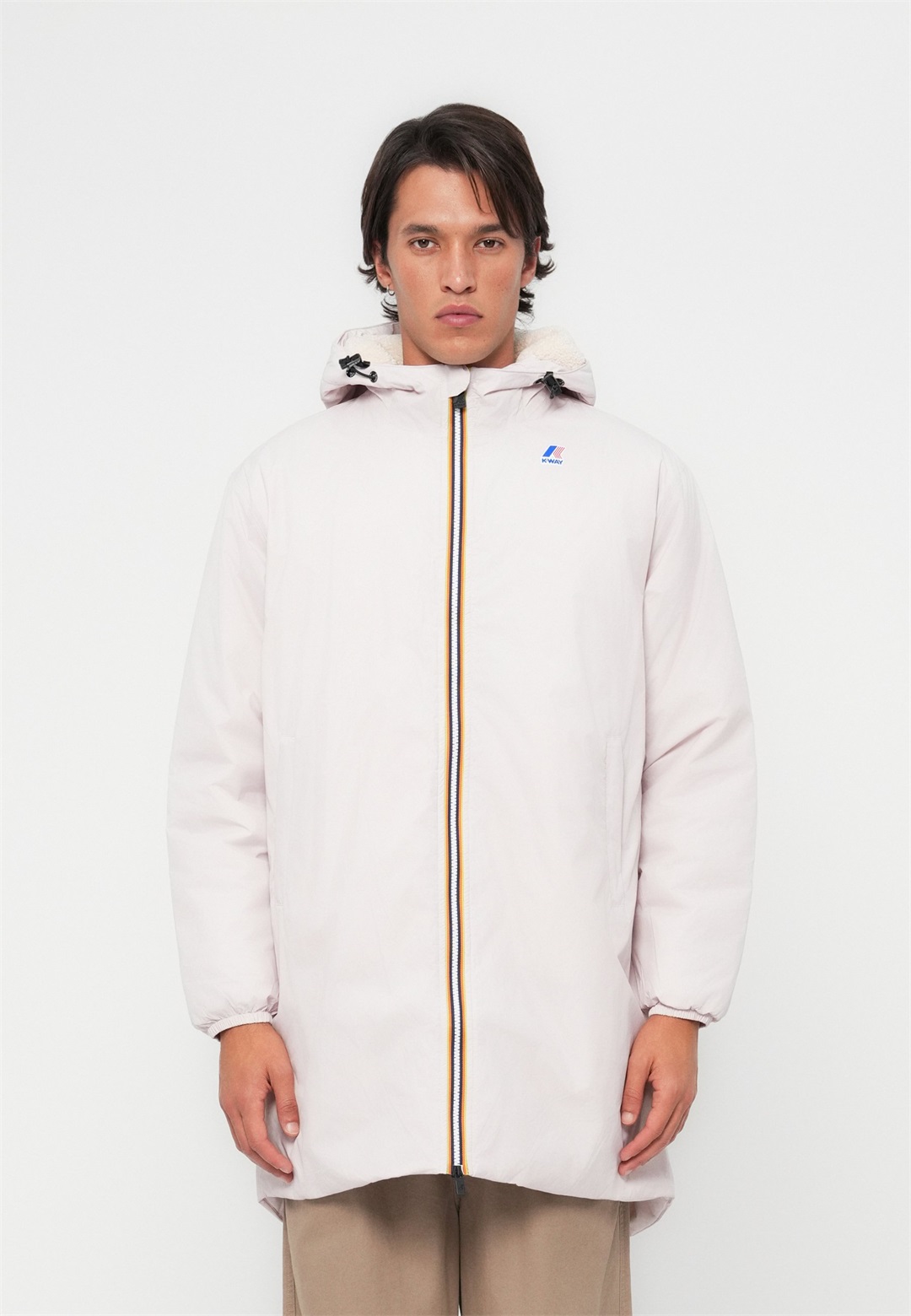 K-Way LE VRAI EIFFEL EAST UNISEX - Wintermantel - rose husked/rosa