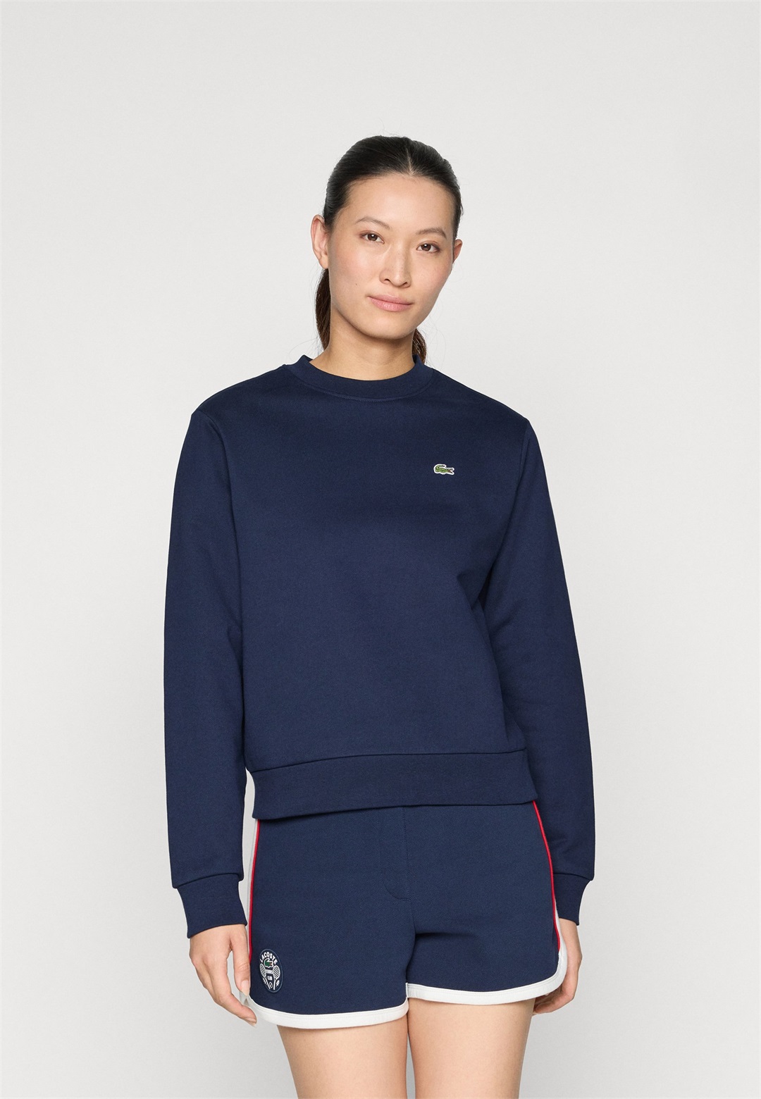 Lacoste SWEATER CLASSIC - Sweatshirt - navy blue/dunkelblau