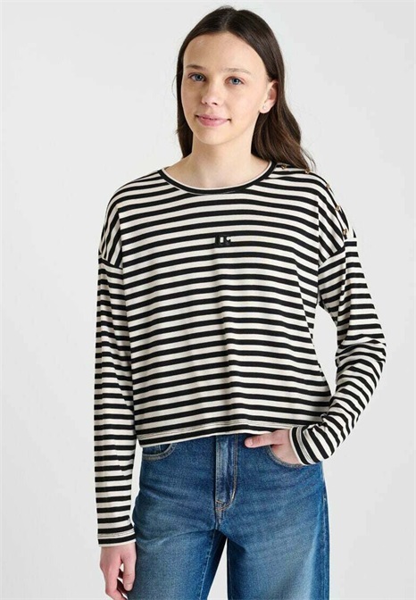 Le Temps Des Cerises KINAGI - Langarmshirt - noir/schwarz