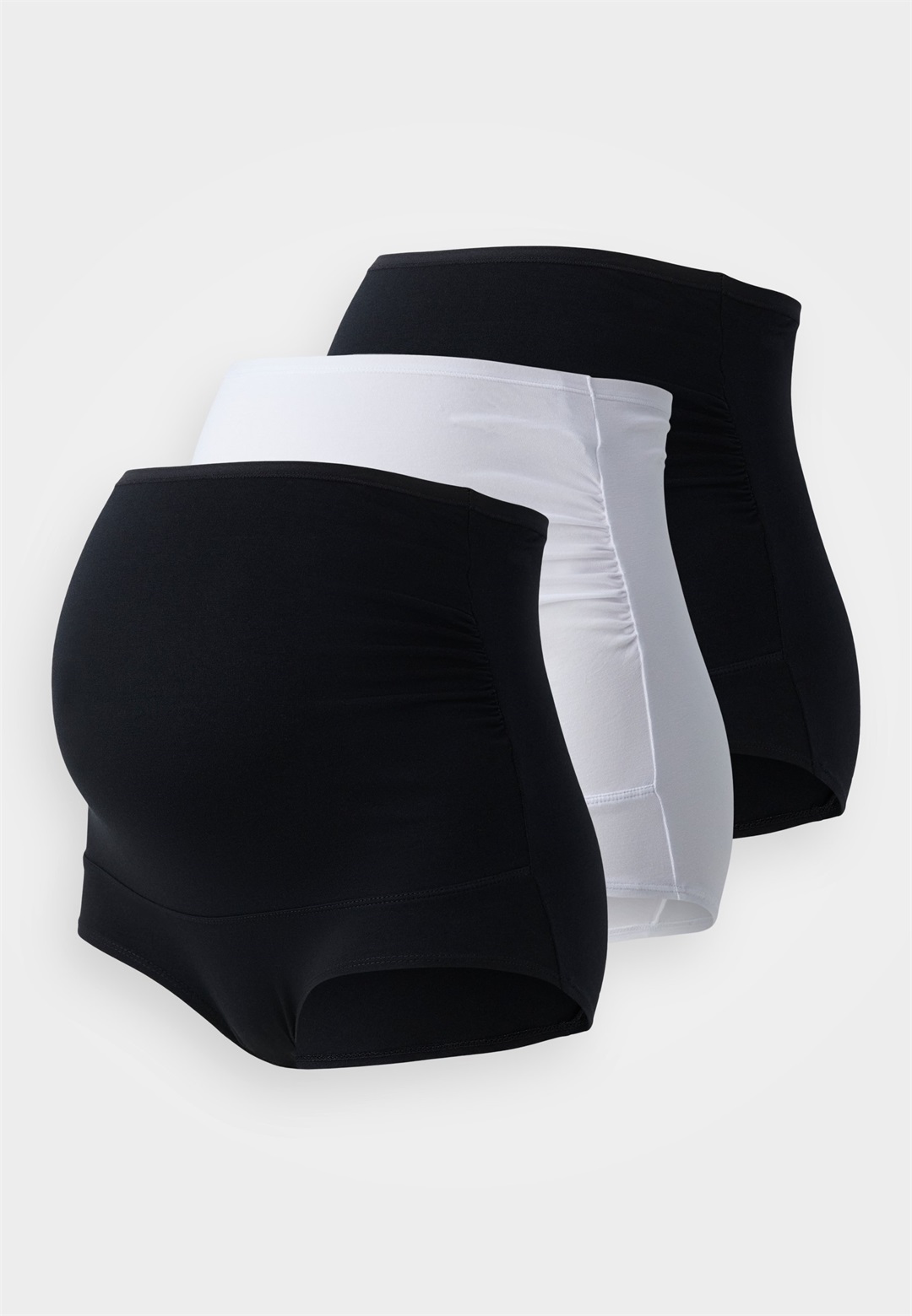 Lindex MATERNITY BRIEFS 3 PACK - Slip - black/white/schwarz