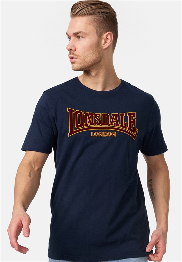 Lonsdale T-Shirt print - navy/dunkelblau