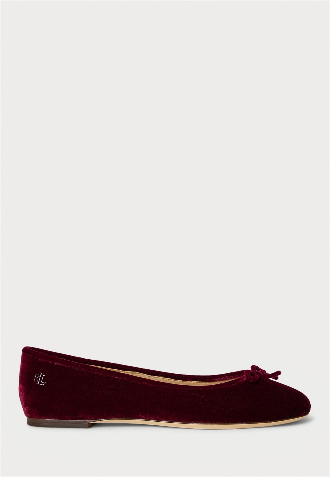 Lauren Ralph Lauren JAYNA III-FLATS-BALLET - Klassischer Ballerina - garnet/bordeaux