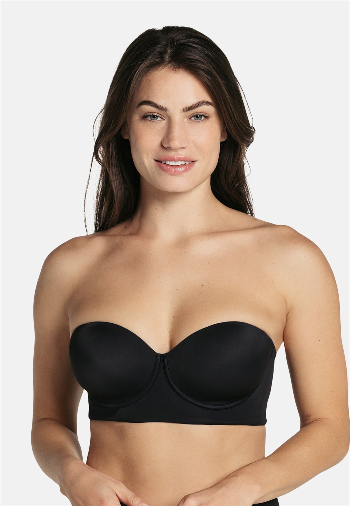 Leonisa trägerloser/variabler BH - black/schwarz