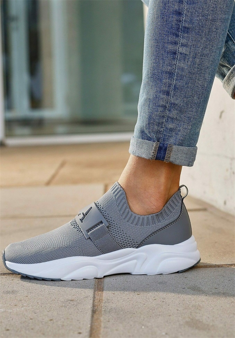 LASCANA Sneaker low - grau