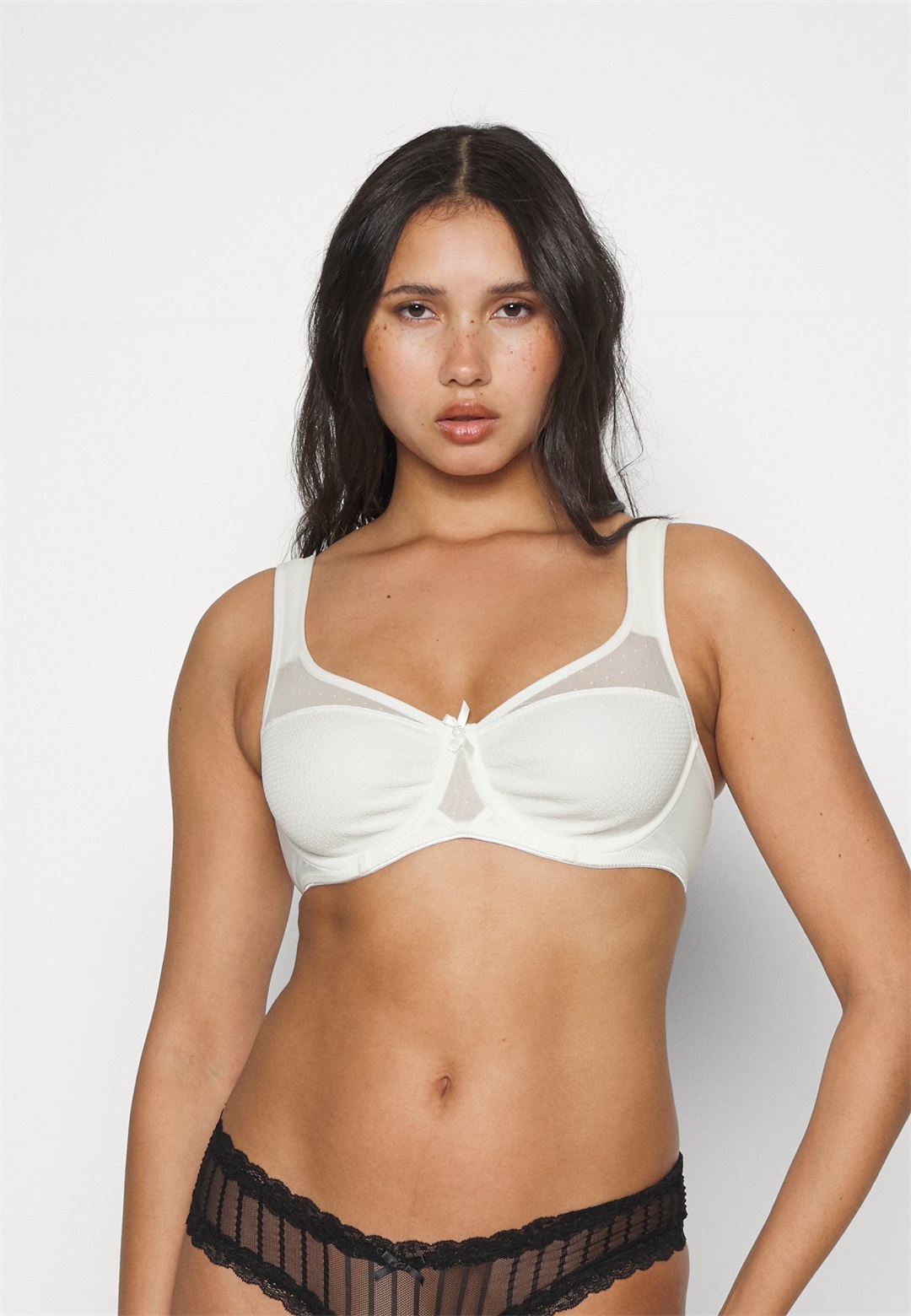 LASCANA NUANCE BY LASCANA MINIMIZER BRA - Bügel BH - cream/offwhite