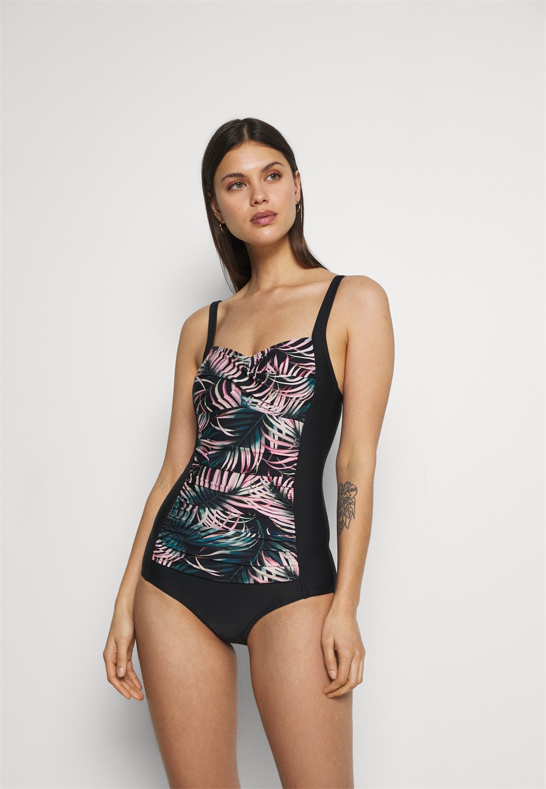 LASCANA SWIMSUIT - Badeanzug - black/schwarz