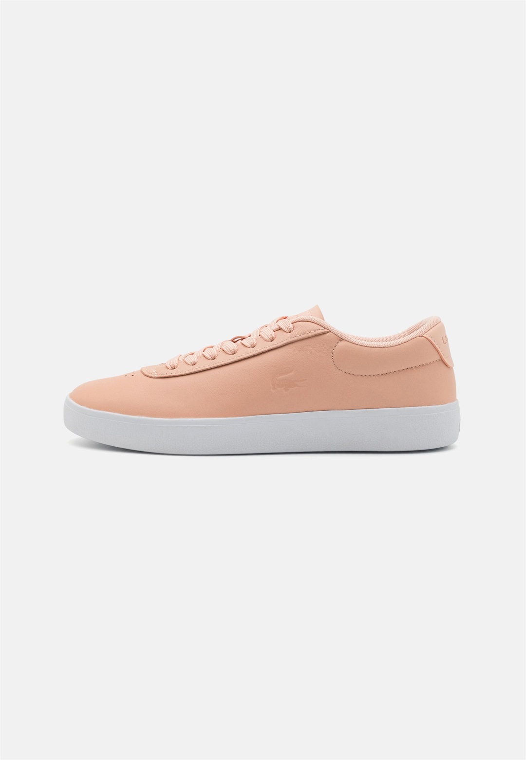 Lacoste BASESHOT EVO 125 - Sneaker low - light pink/white/rosa
