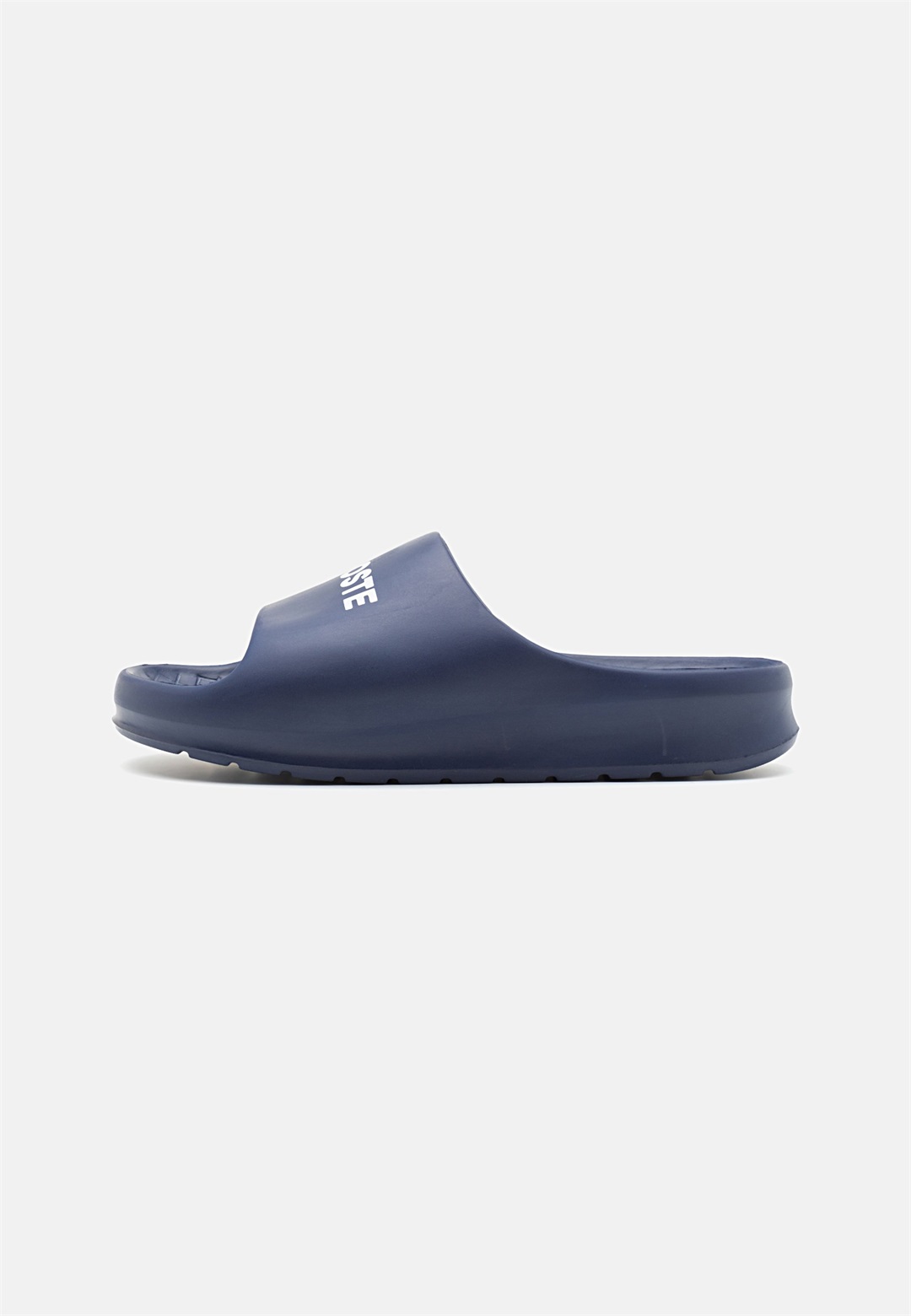 Lacoste SERVE SLIDE 2.0 224 - Badesandale - navy/white/dunkelblau