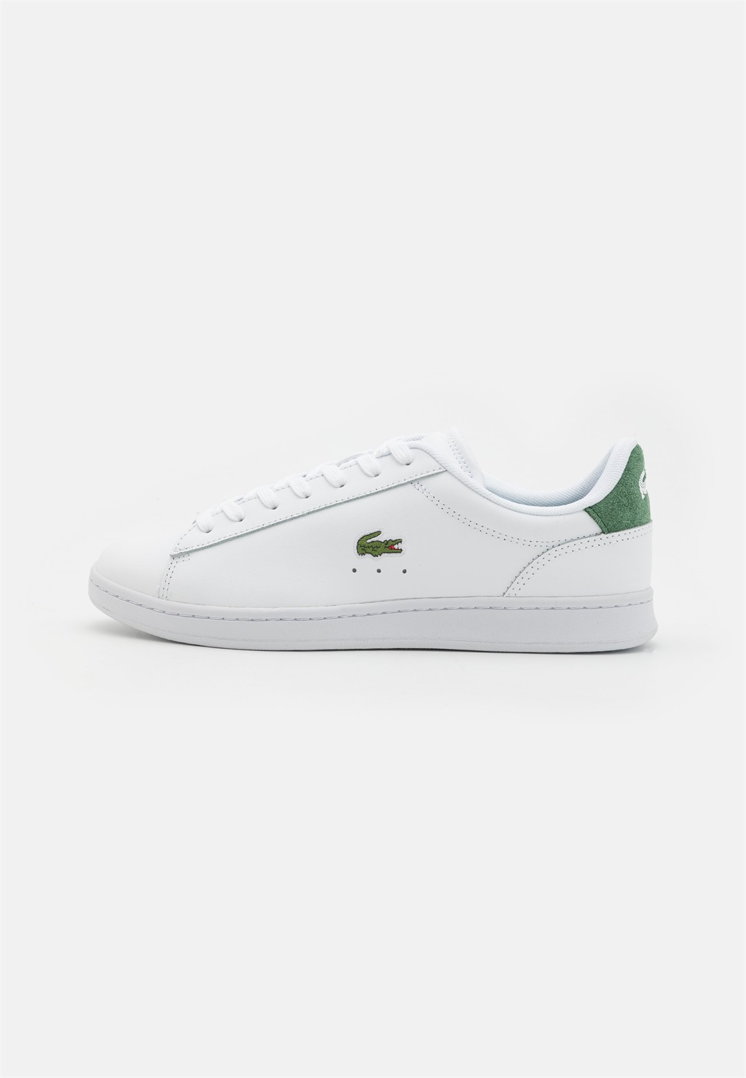 Lacoste CARNABY SET - Sneaker low - blanc/vert foncé/weiß