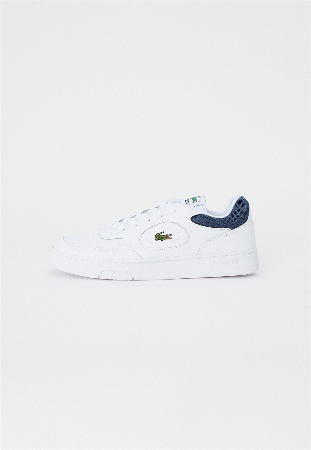 Lacoste LINESET 125 1 SMA - Sneaker low - white/navy/weiß