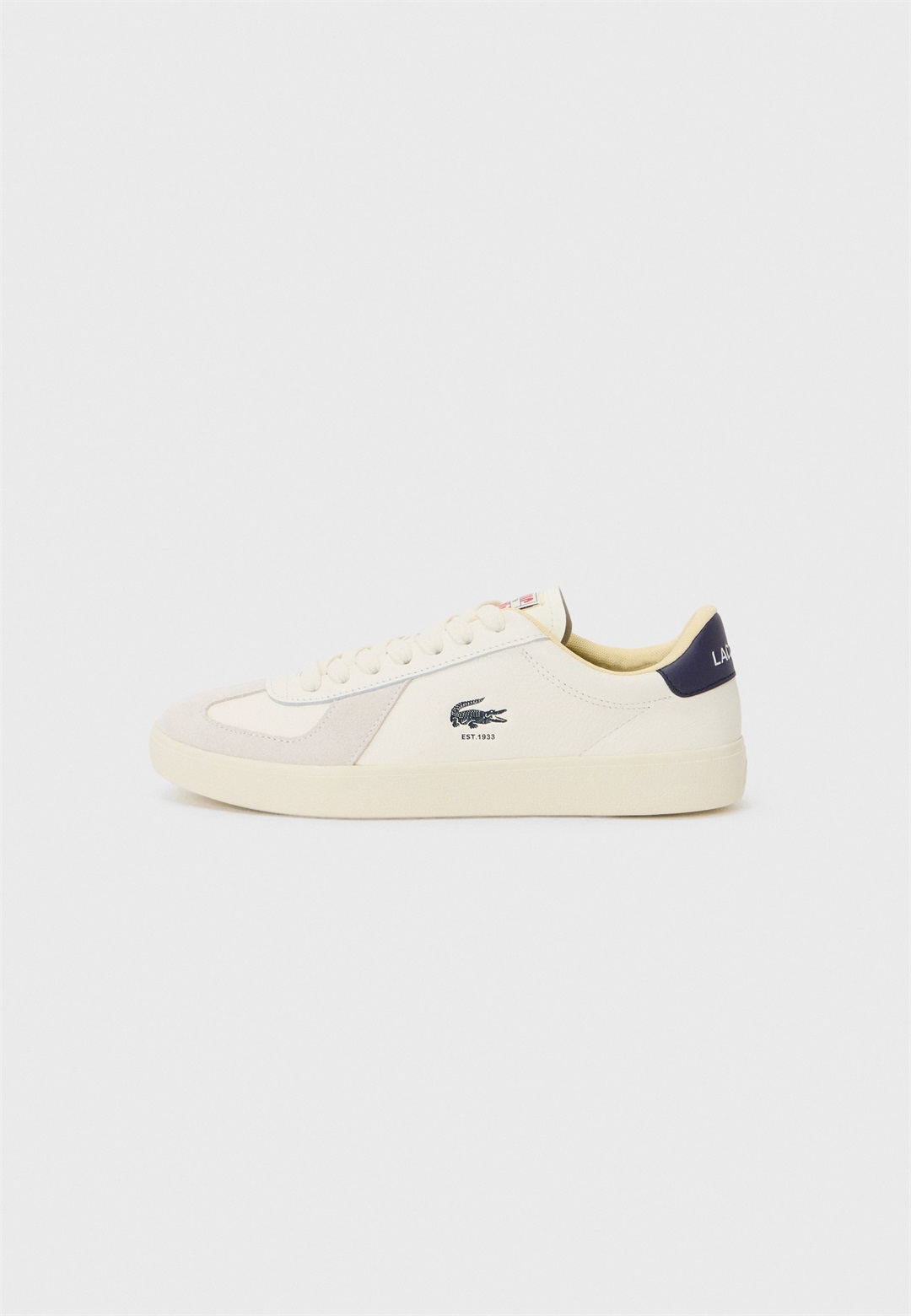 Lacoste BASESHOT PRO 225 - Sneaker low - white/navy/red/weiß