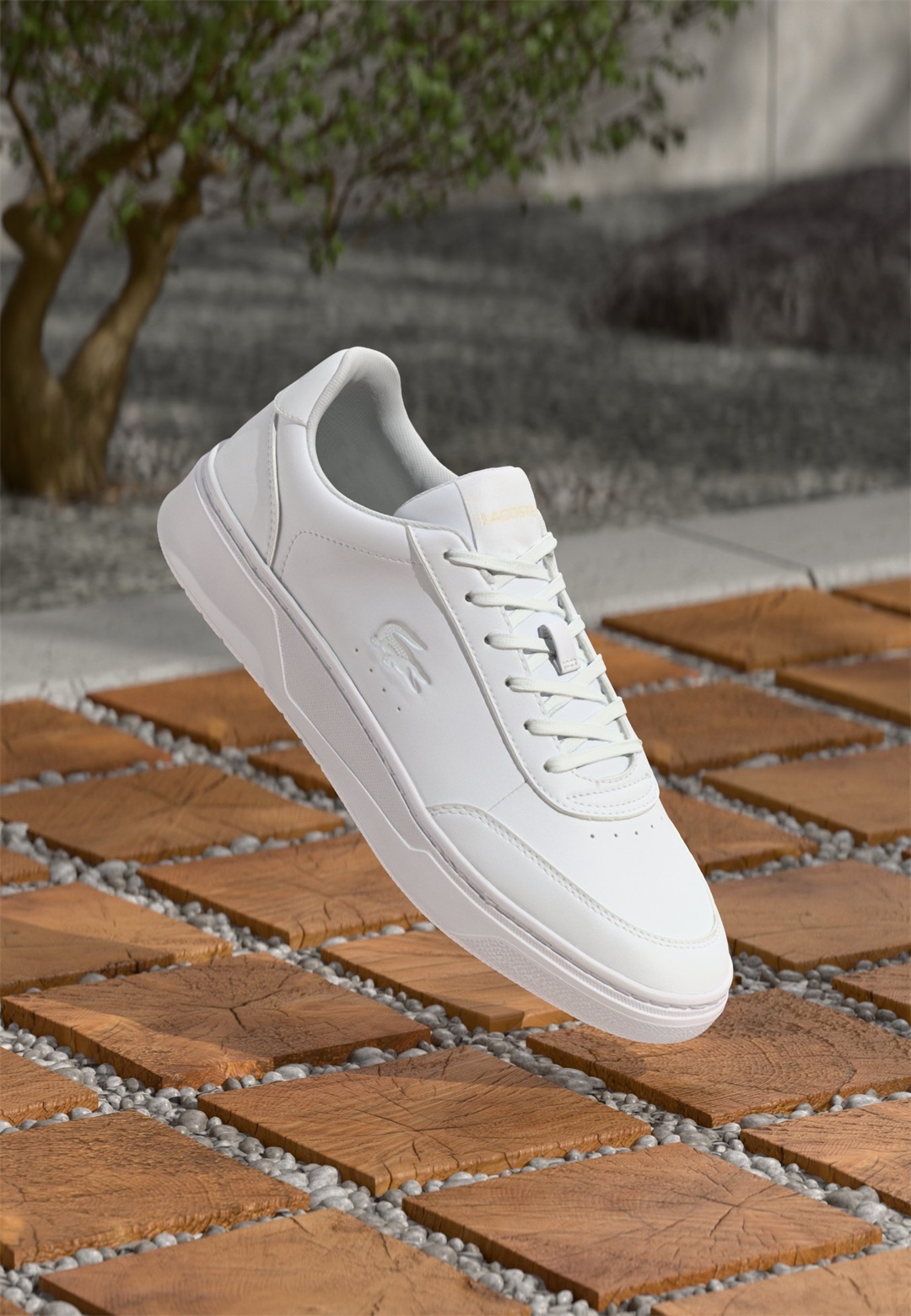 Lacoste COURT PRO 225 - Sneaker low - white/weiß
