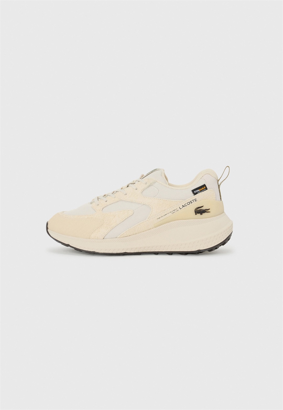 Lacoste L003 EVO 225 - Sneaker low - white/brown/weiß