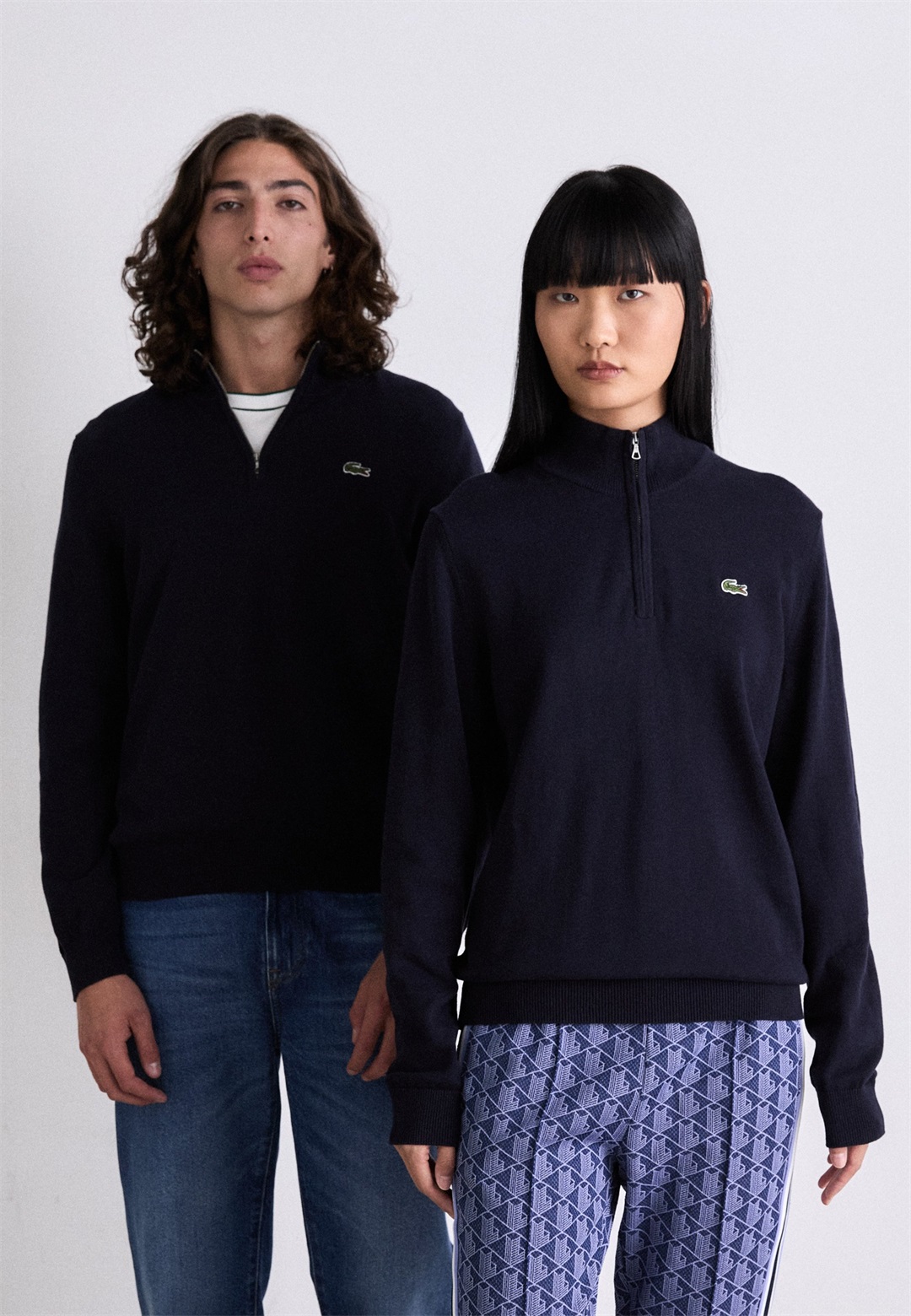 Lacoste UNISEX - Strickpullover - navy blue/dunkelblau
