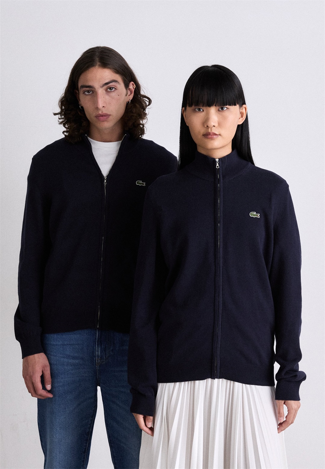 Lacoste UNISEX - Strickjacke - navy blue/dunkelblau