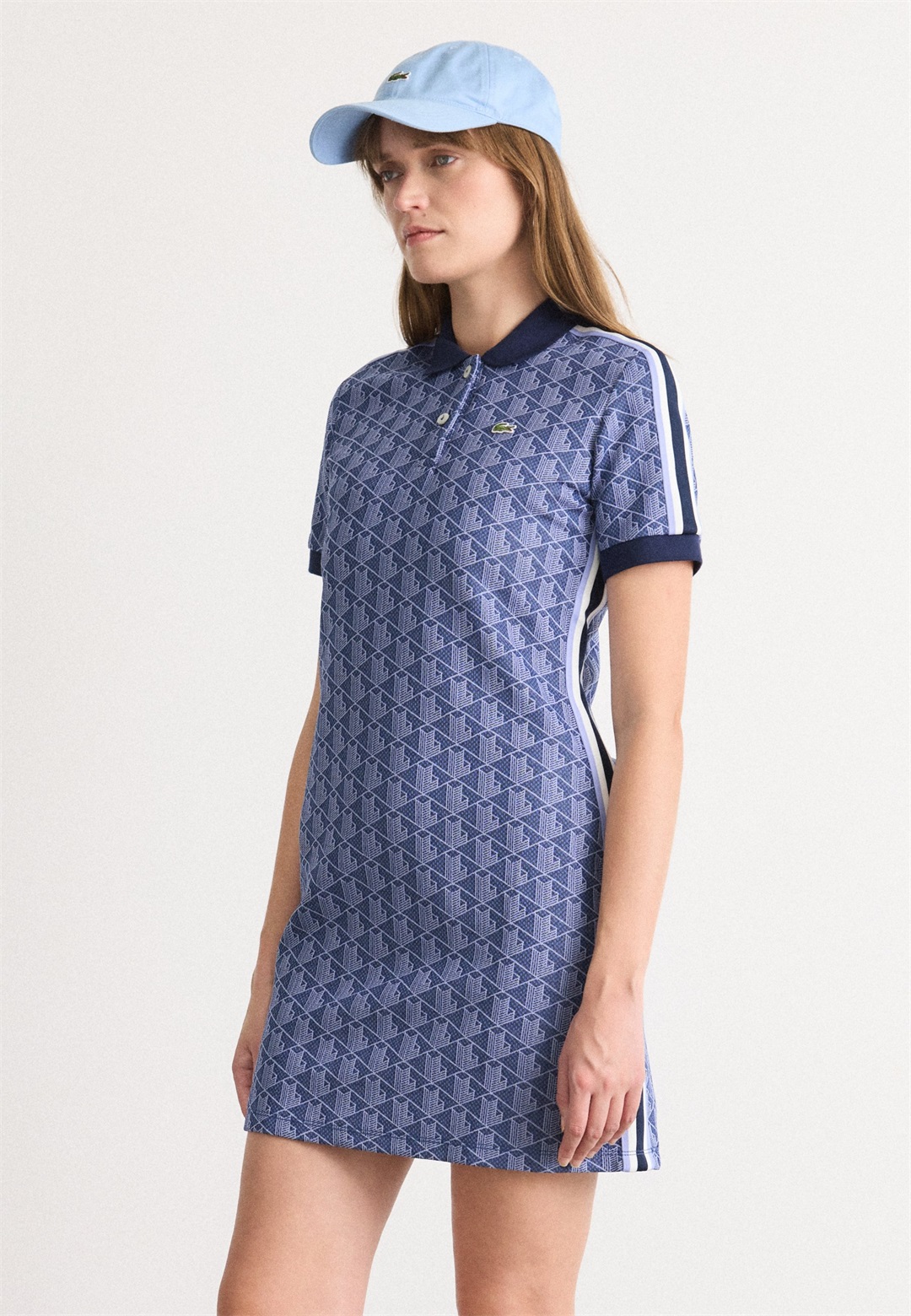 Lacoste Etuikleid - navy blue/delphinium/dunkelblau