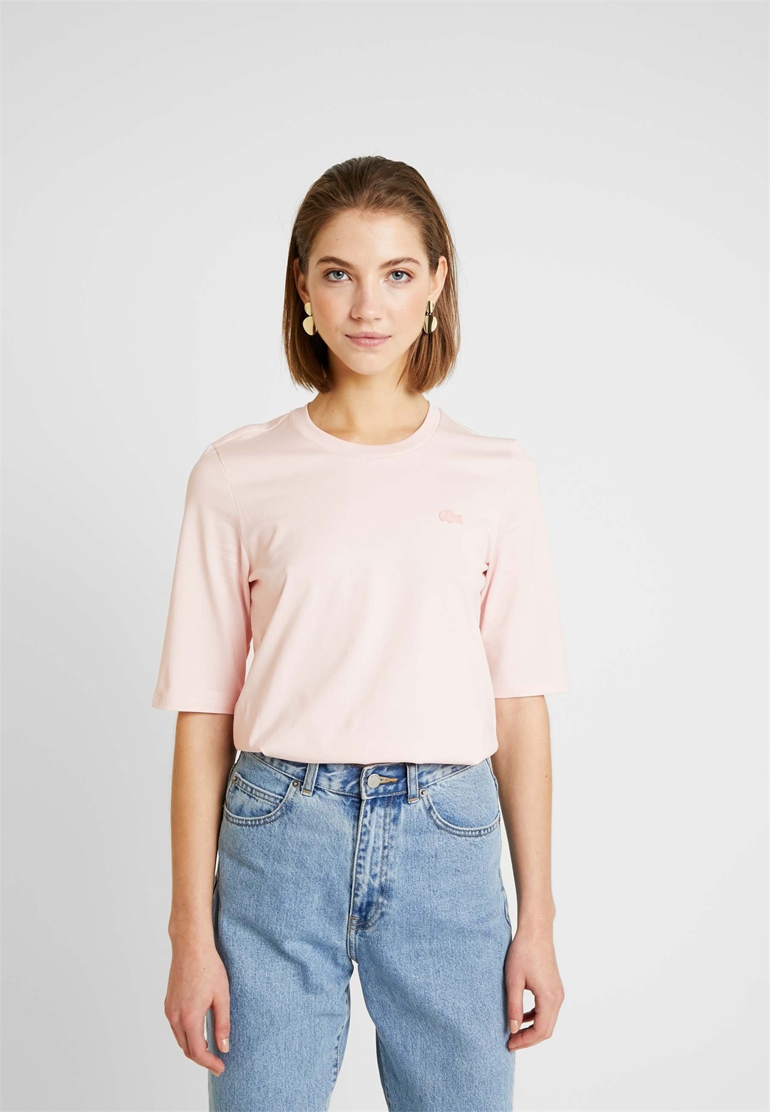 Lacoste T-Shirt basic - light pink/rosa