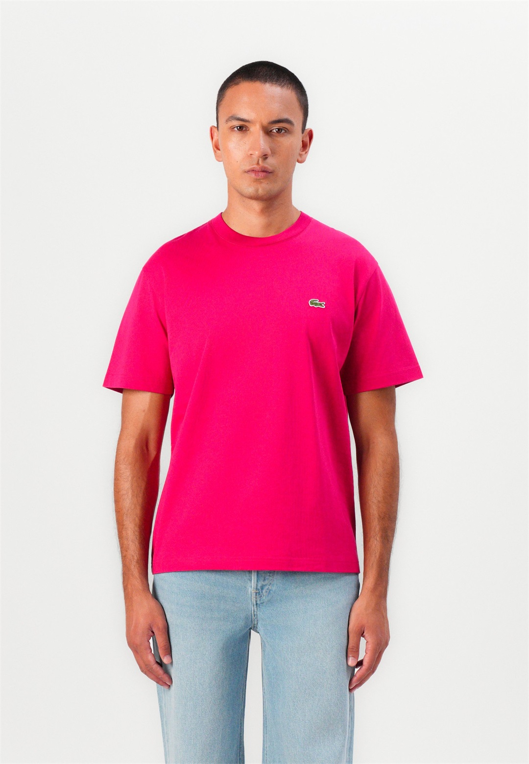 Lacoste T-Shirt basic - bigarreau cherry/rot
